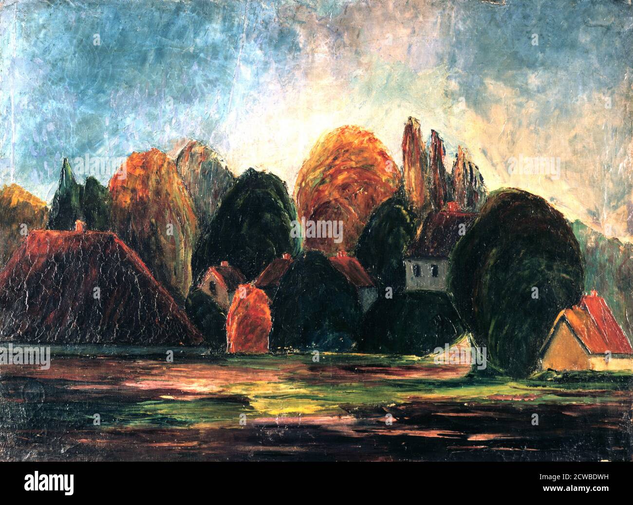 Norwegian Passage', c1900. Künstler: Edvard Munch. Edvard Munch ist ein norwegischer Maler, Expressionist und Drucker. Er spielte eine große Rolle im deutschen Expressionismus. Stockfoto