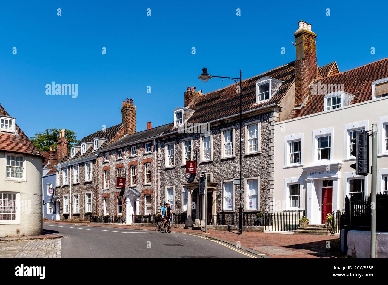 Lewes Old Grammar School, High Street, Lewes, East Sussex, Großbritannien. Stockfoto
