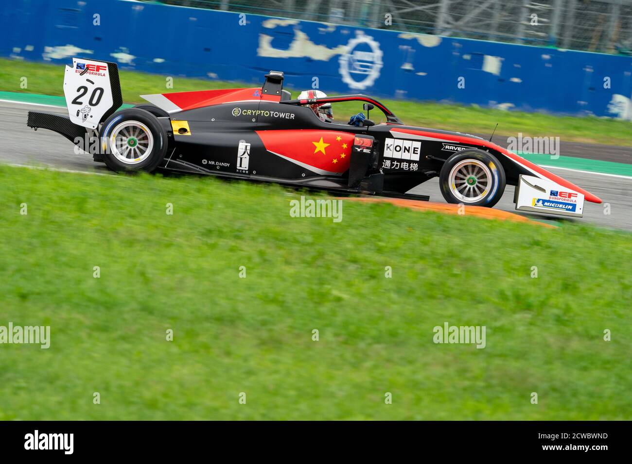 #20 Yifei Ye (Euroformula Open - CryptoTower Racing Team) auf Dallara F320 während der International GT Open ed Euroformula Open, Grand Tourism, monza, Ital Stockfoto