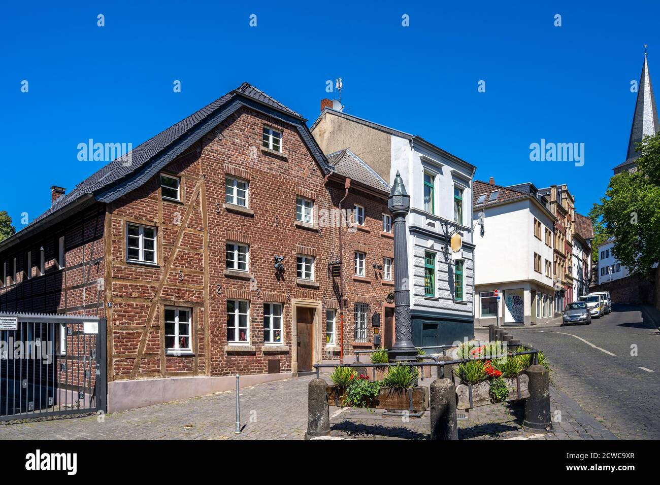 Historische Stadt Mönchengladbach, Deutschland Stockfoto