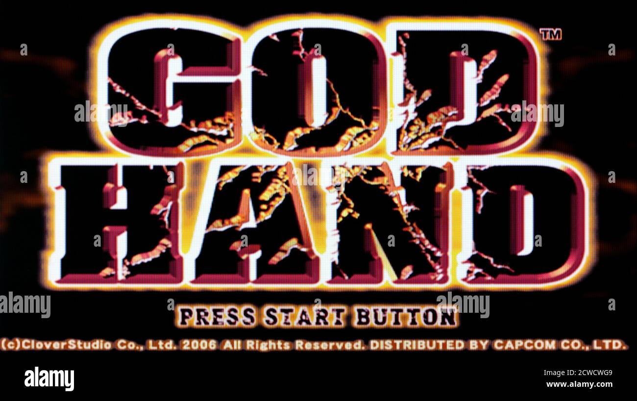 God Hand Sur PlayStation 2 - Complet, Très Bon État (Capcom)