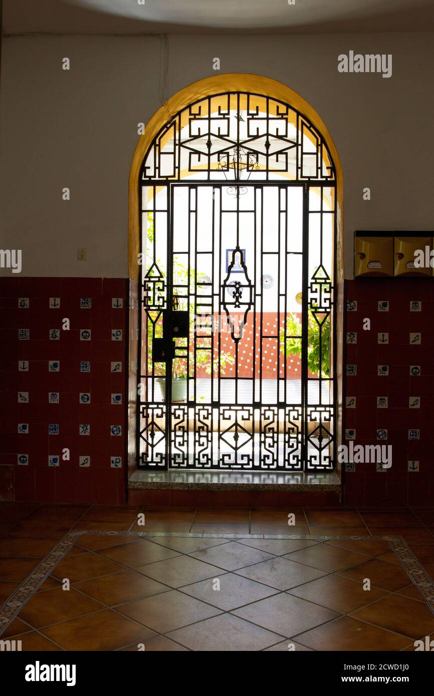 Türen von Cordoba Spanien Stockfoto