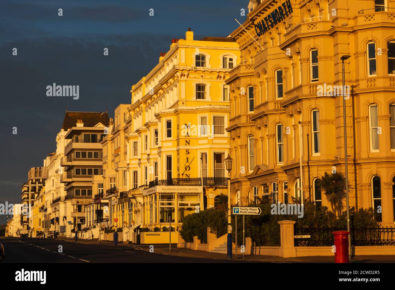 Hotels In England, East Sussex, Eastbourne, Seafront Stockfoto