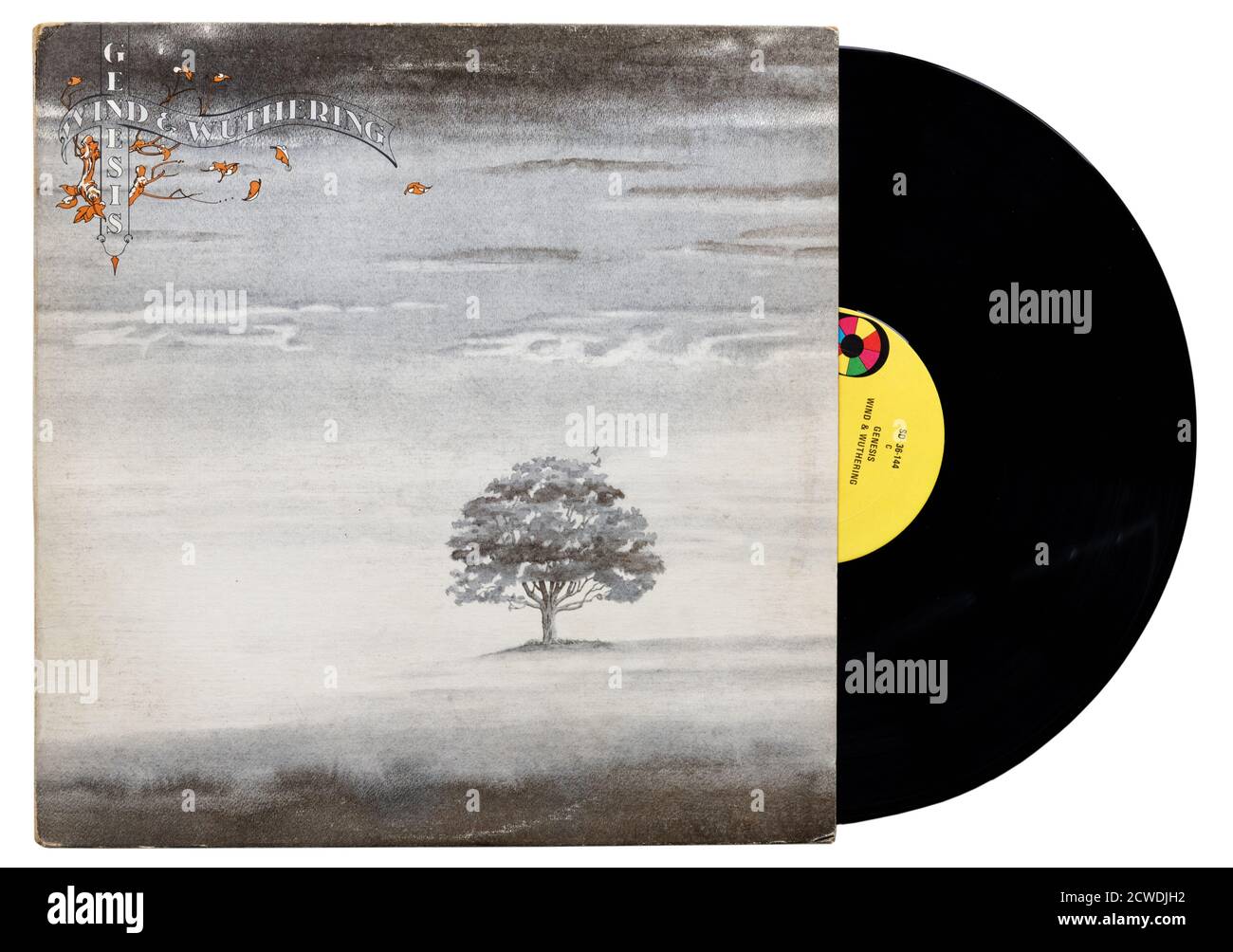Wind and Wuthering Album von Genesis Stockfoto