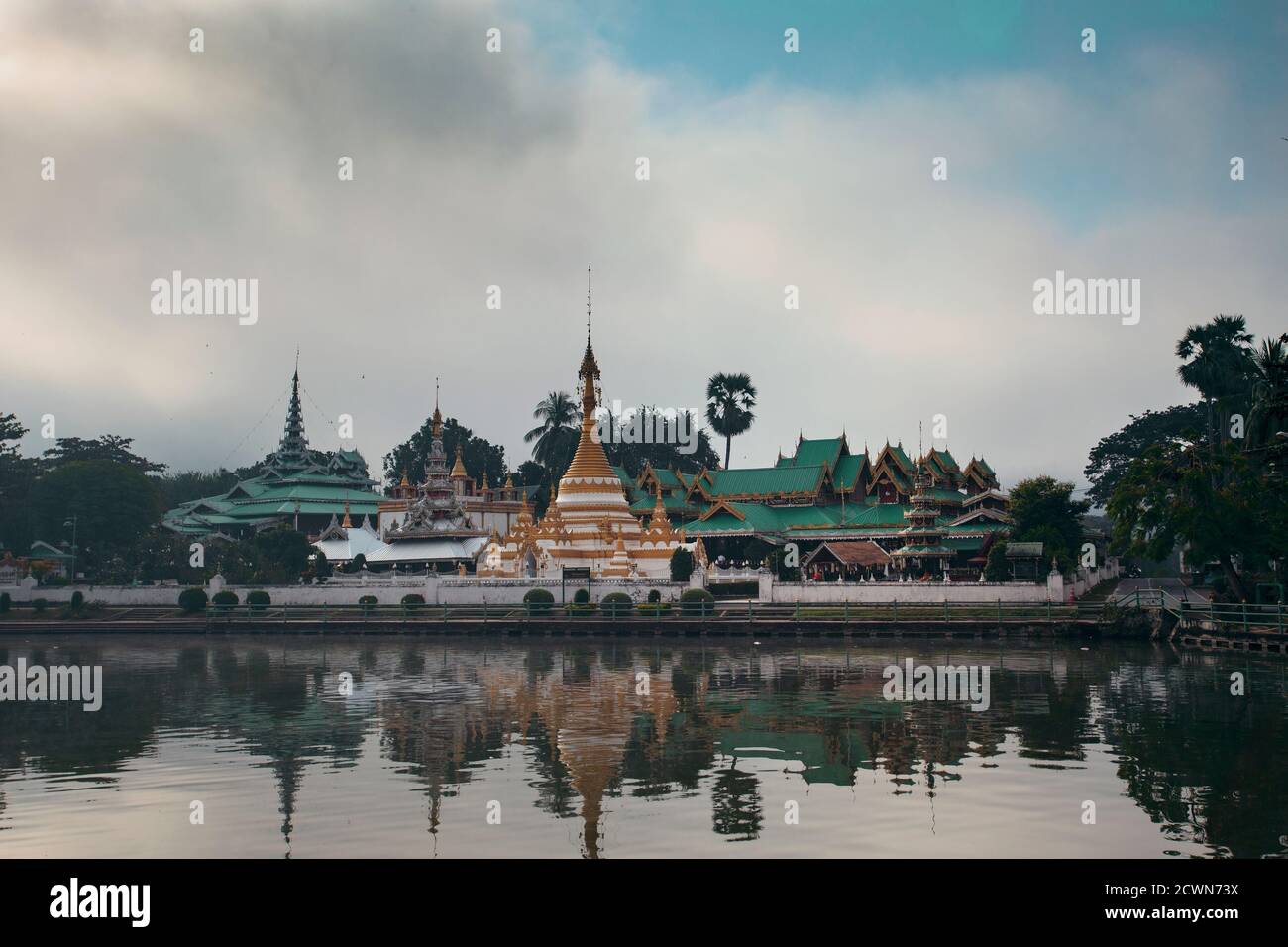 wat chong kam Tempel in maehongsorn nördlich von thailand Stockfoto