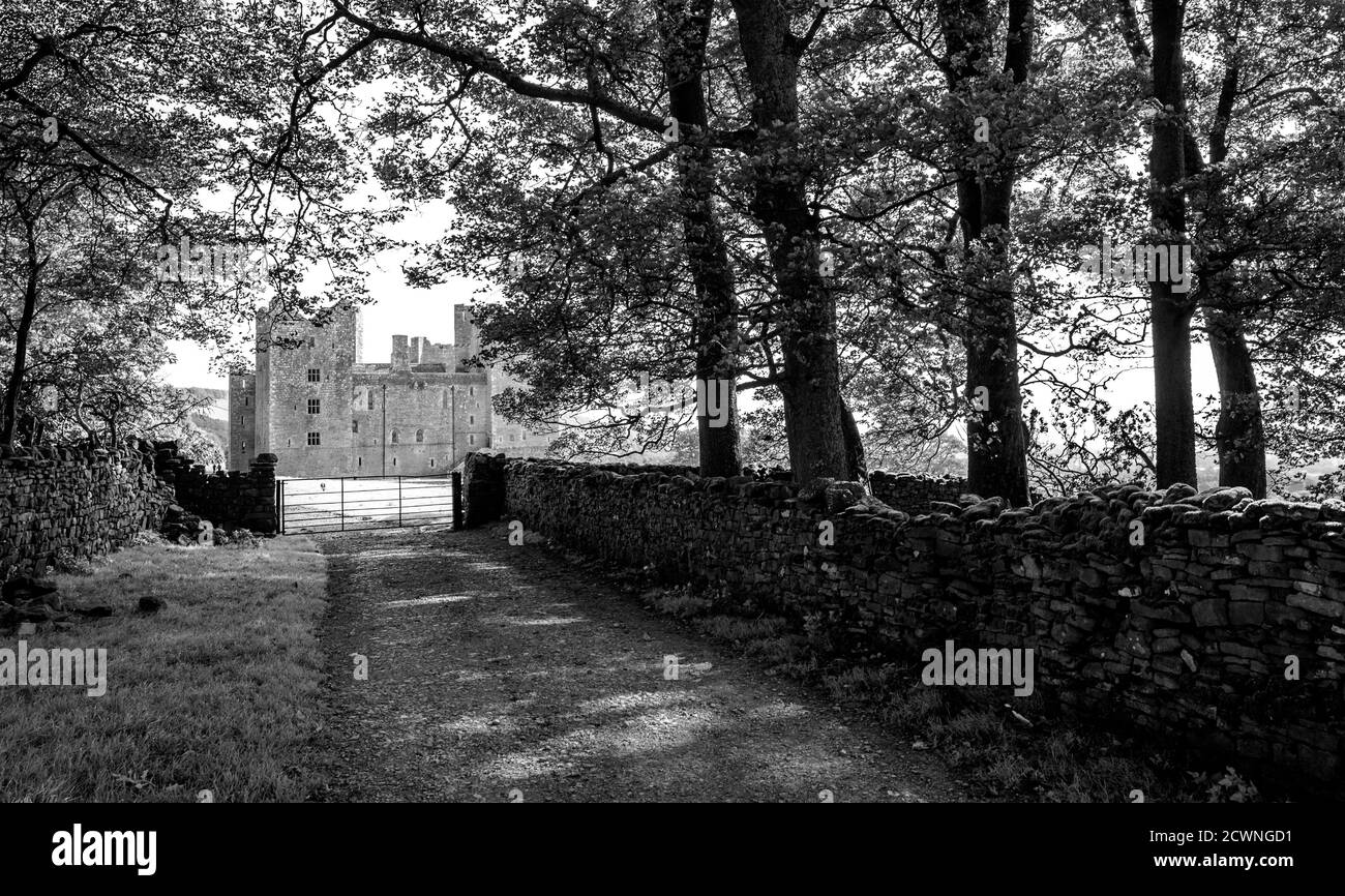 Castle Bolton, Redmire, Yorkshire, England, Großbritannien Stockfoto