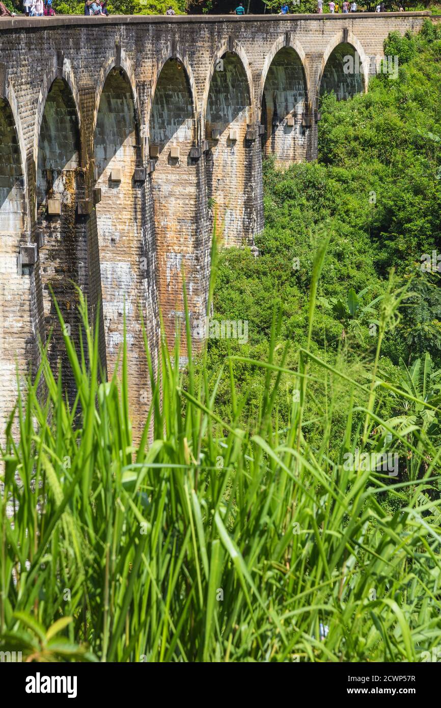 Sri Lanka, Ella, Nine Arches Brücke Stockfoto