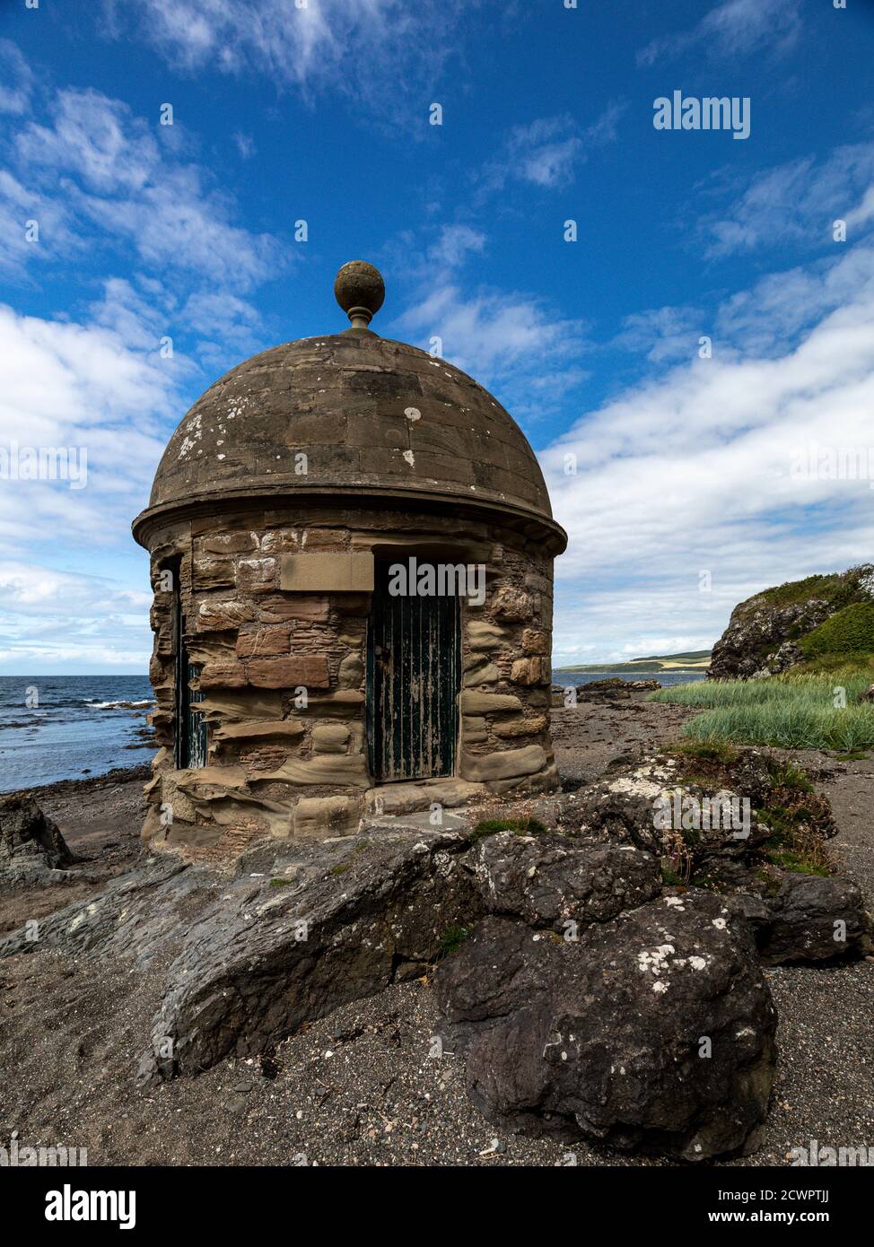 Viktorianischer Umkleideraum, Culzean Castle und Country Park in Ayrshire, Schottland Stockfoto