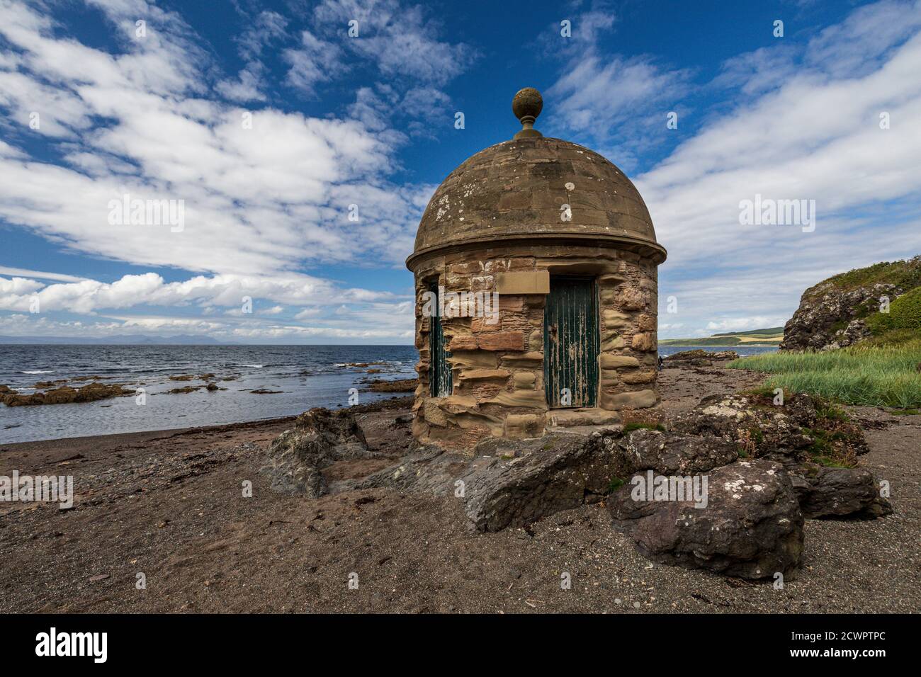 Viktorianischer Umkleideraum, Culzean Castle und Country Park in Ayrshire, Schottland Stockfoto
