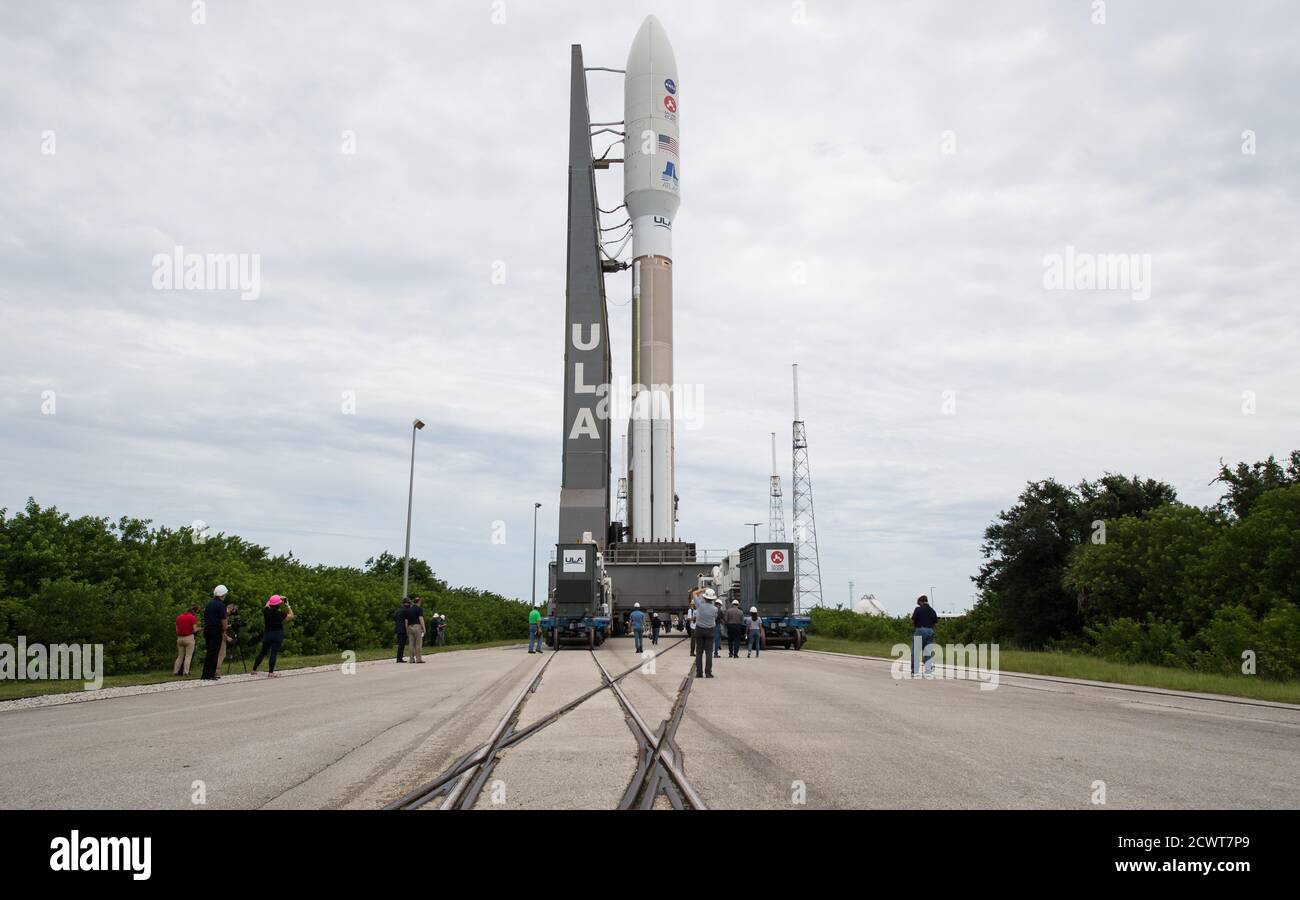 Am 28. Juli 2020 wurde die Atlas-V-Rakete der United Launch Alliance ...
