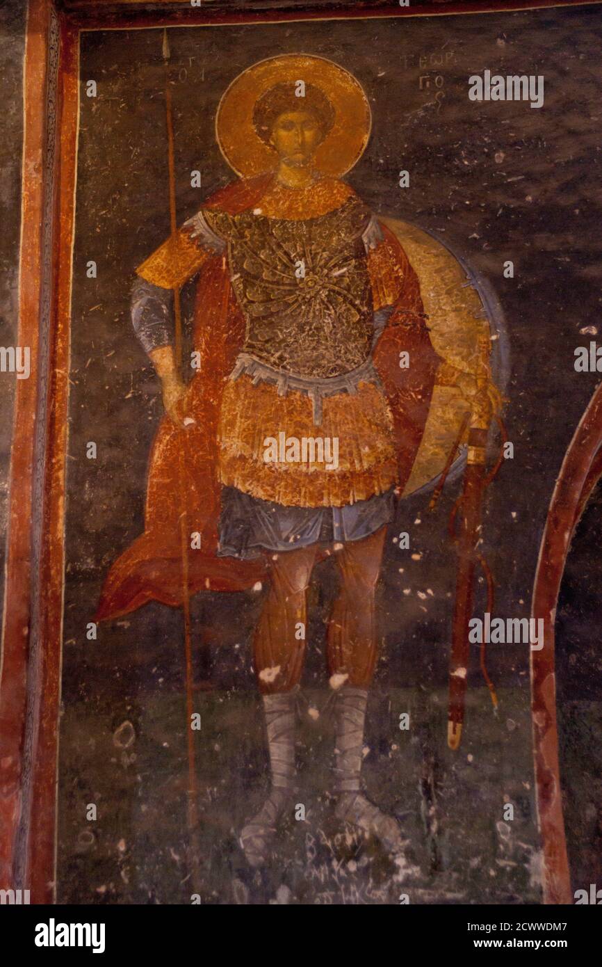 Monasterio de San Salvador de Chora, Siglo XI. Estambul.Turquia Asien. Stockfoto