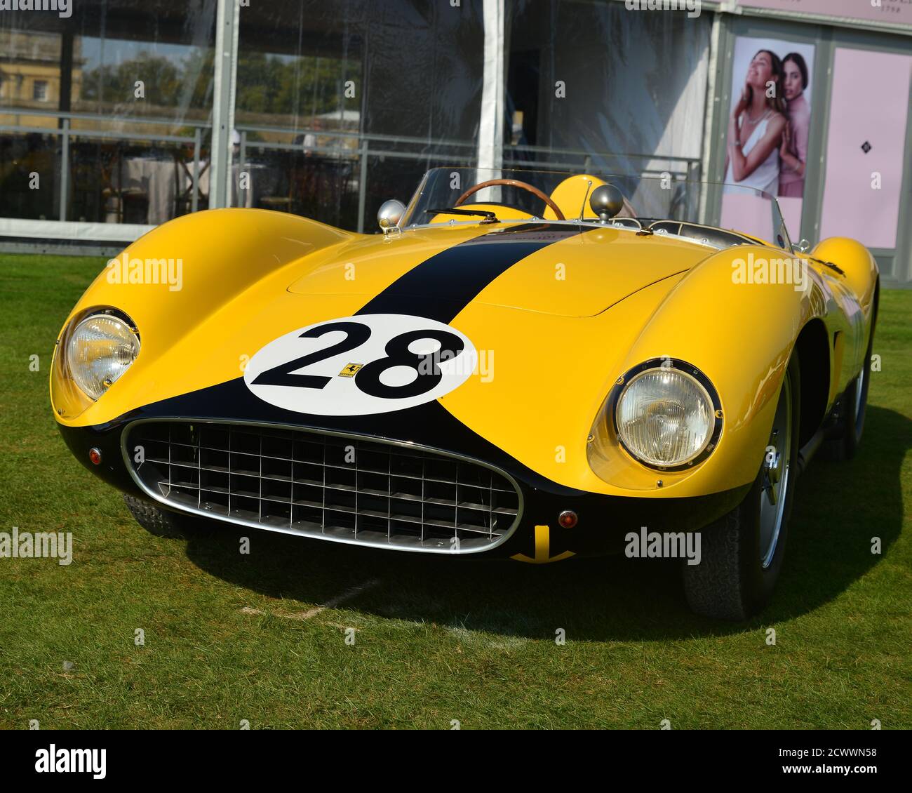 Ferrari 500 TRC, Salon Privé, Blenheim Palace, Woodstock, Oxfordshire, England, September 2020. Stockfoto