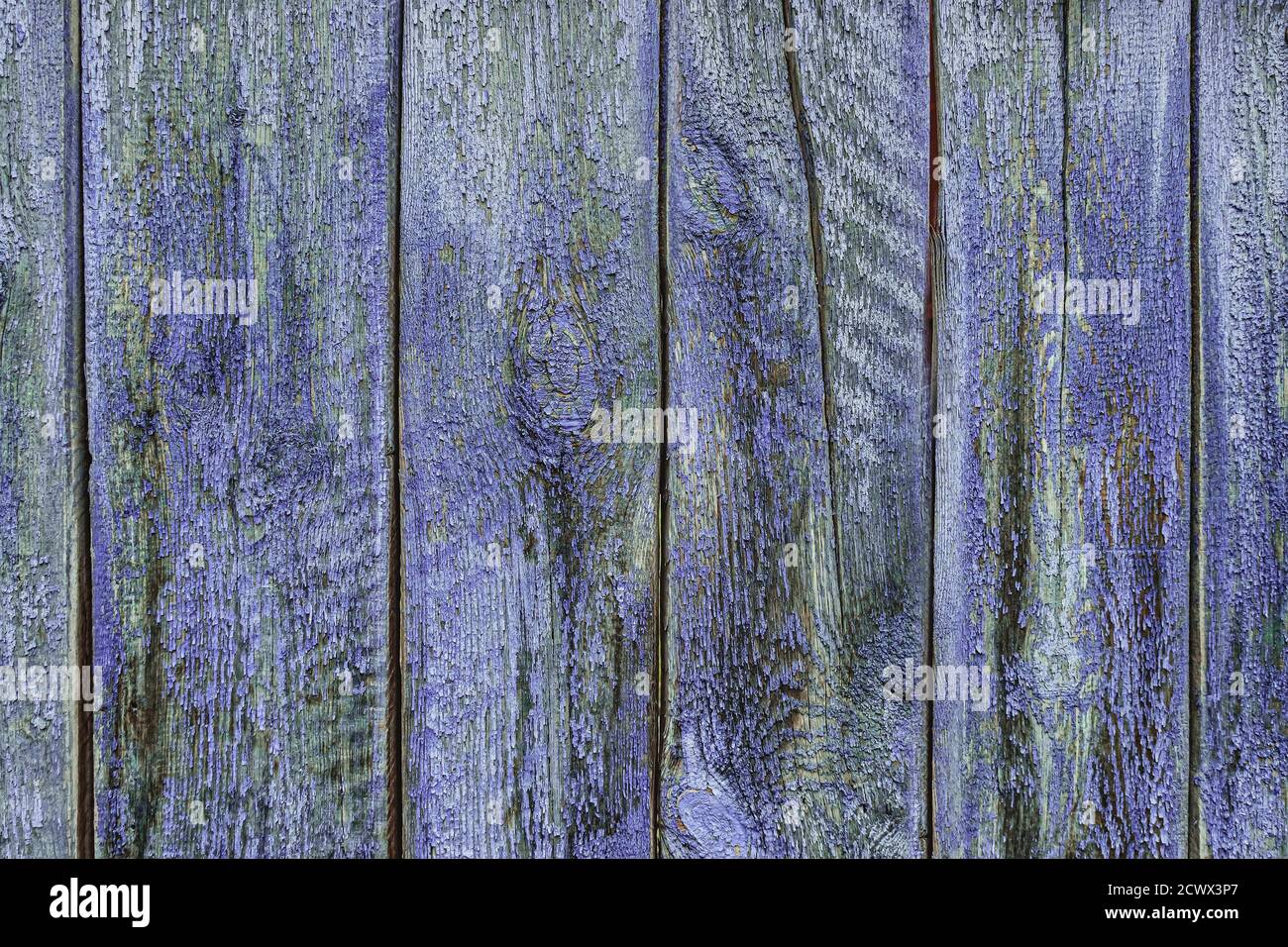 Alte lila oder lila Holzzaun Holz Textur abstrakt Stockfoto