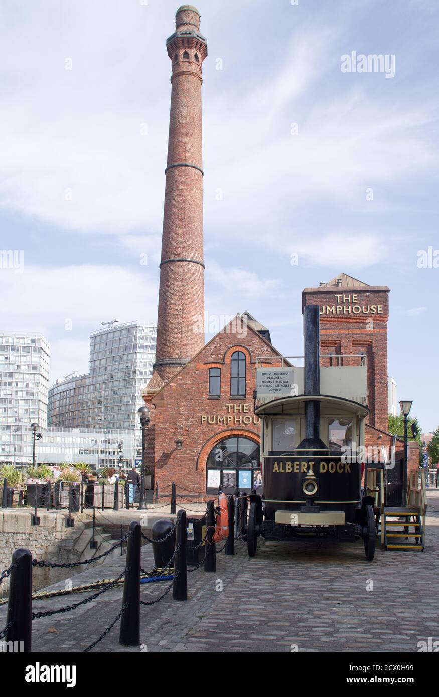 Das Albert Hydraulic Power Center Stockfoto