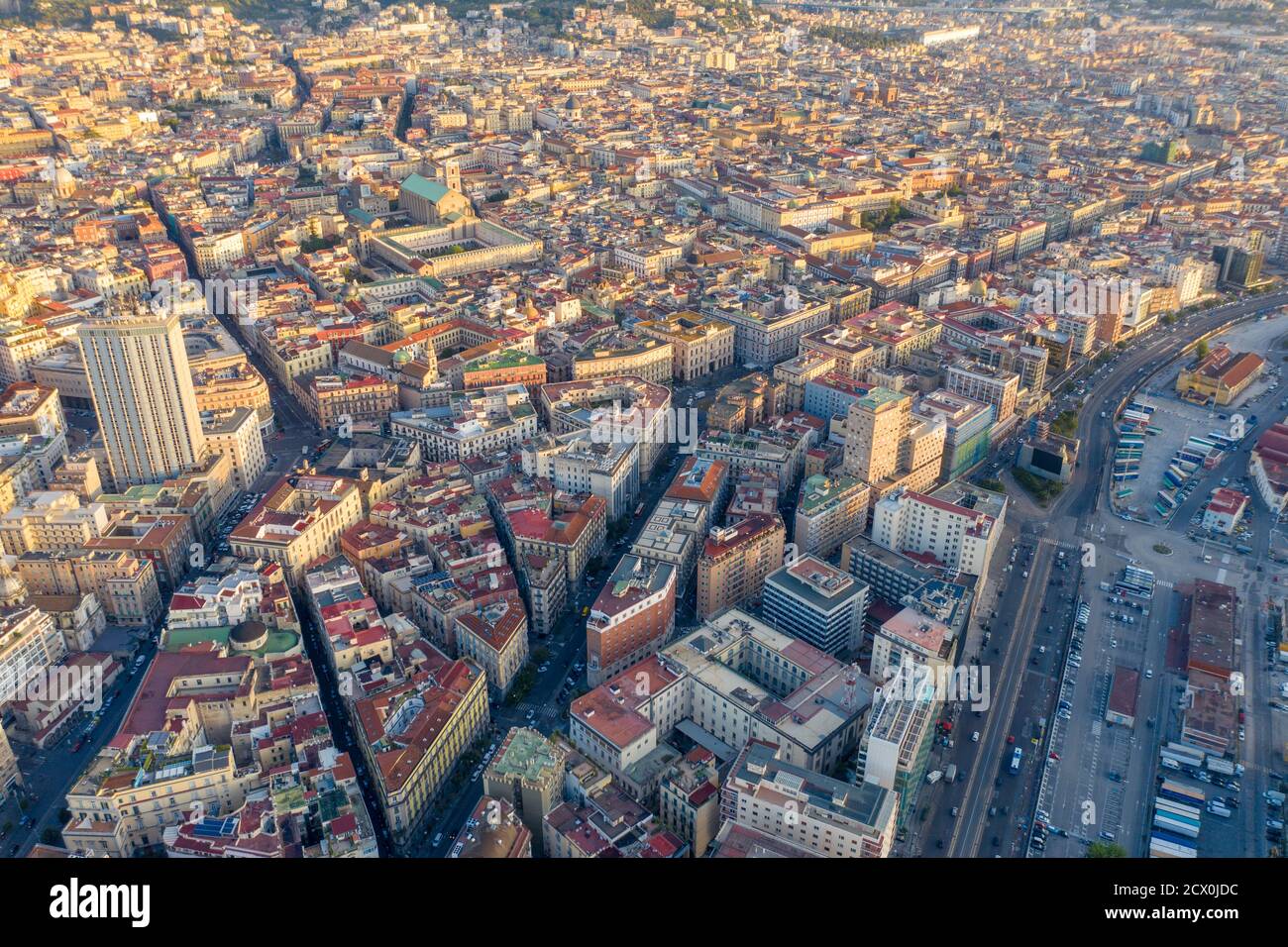 Neapel, Centro Storico, Aerea, risanamento, corso umberto Stockfoto