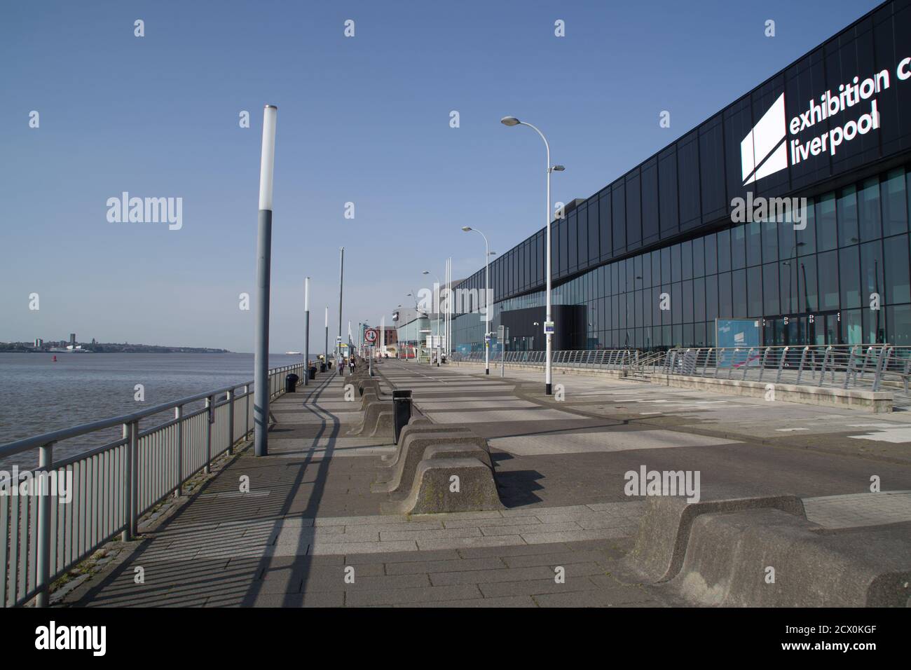 Kings Parade Liverpool Stockfoto