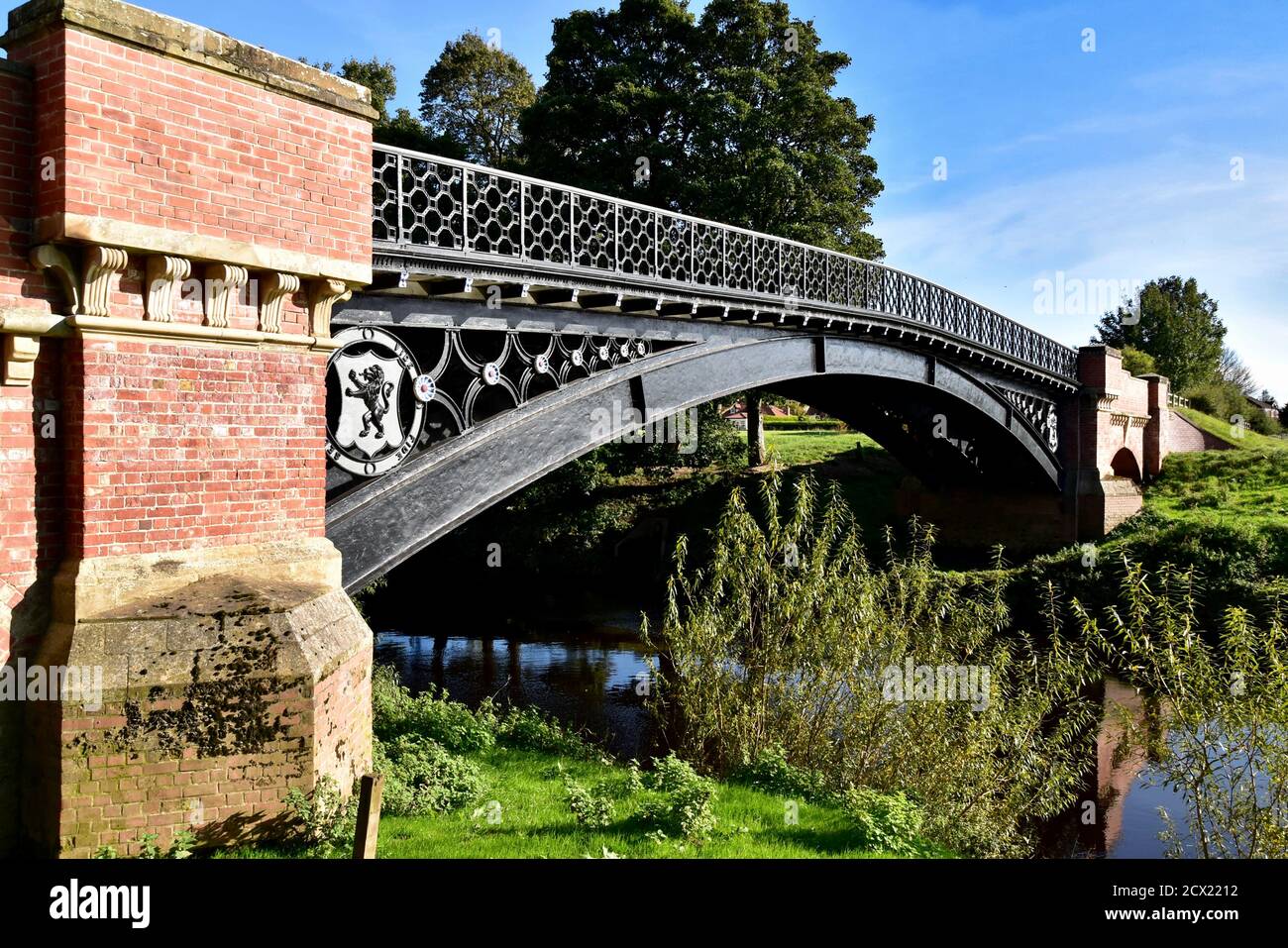 Myton-on-Swale Bridge Stockfoto