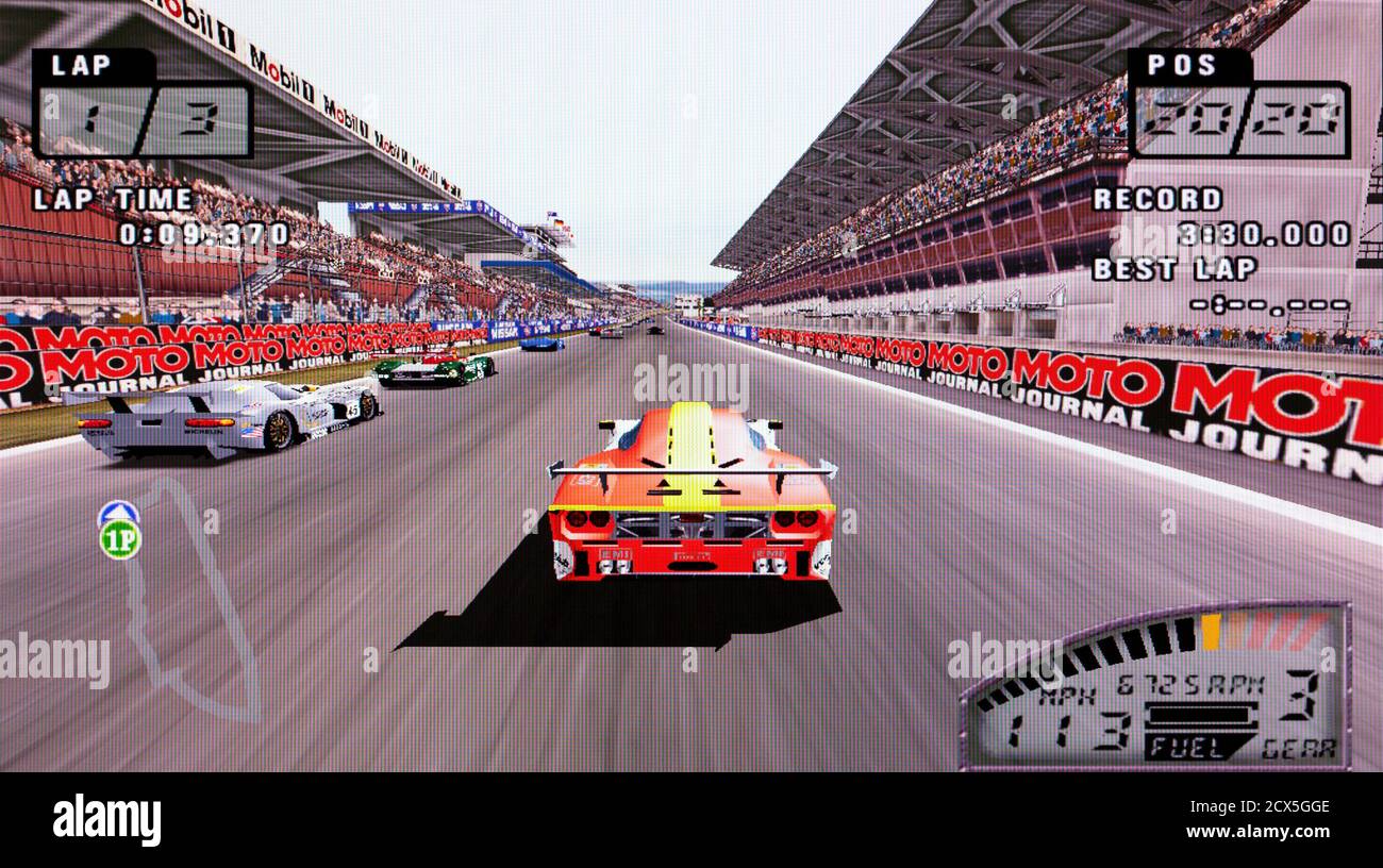 Le Mans 24 Stunden – Sony PlayStation 2 PS2 – Nur für redaktionelle Zwecke Stockfoto