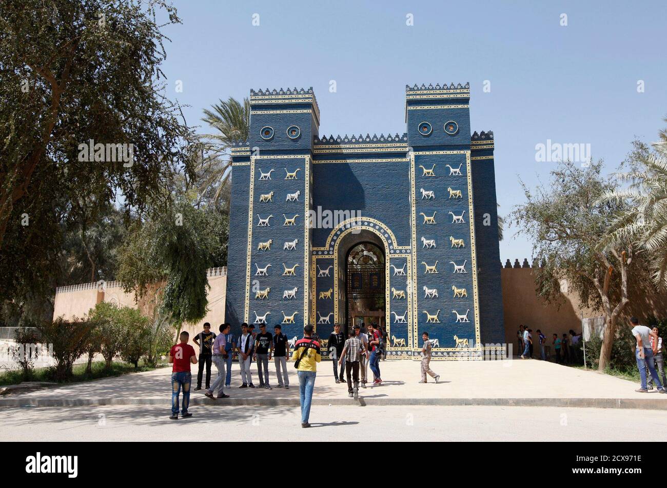 Iraq babylon ishtar gate Fotos und Bildmaterial in hoher Auflösung