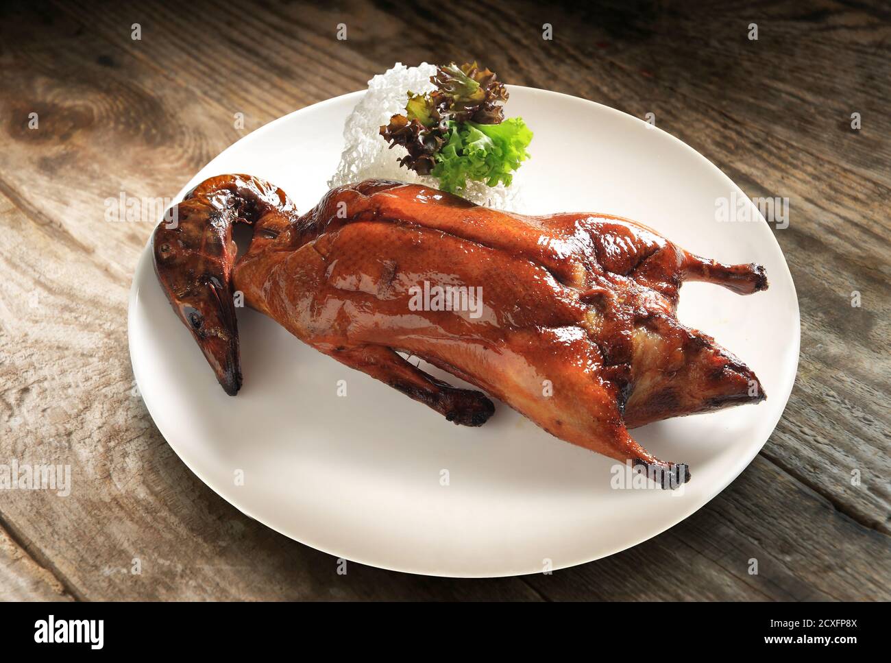 Traditionelle chinesische Küche geröstete Peking-Ente Stockfoto