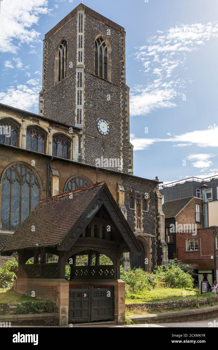 St Andrew's Church, Norwich City Centre, Norfolk, England Stockfoto