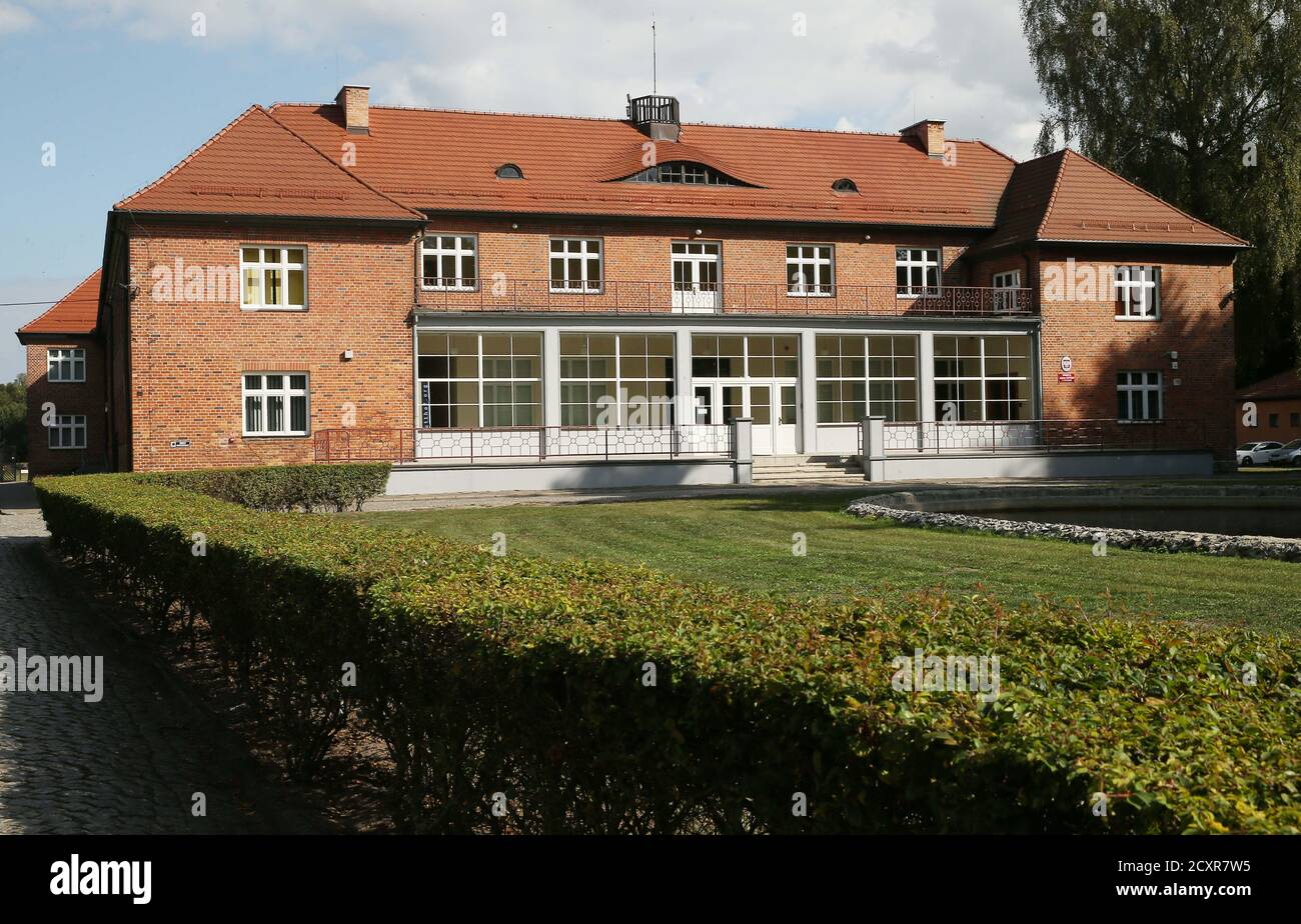 1. Oktober 2020, Sztutowo, Polen: Ein Blick auf das ehemalige Nazi-deutsche Todeslager Stutthof. Das Stutthof Museum in Sztutowo. Konzentrationslager Stutthof - ehemaliges Nazi-Konzentrationslager in den angrenzenden Gebieten der Freien Stadt Danzig, 36 km von Danzig entfernt. Es funktionierte während des Zweiten Weltkriegs, vom 2. September 1939 bis zum 9. Mai 1945. (Bild: © Damian Klamka/ZUMA Wire) Stockfoto