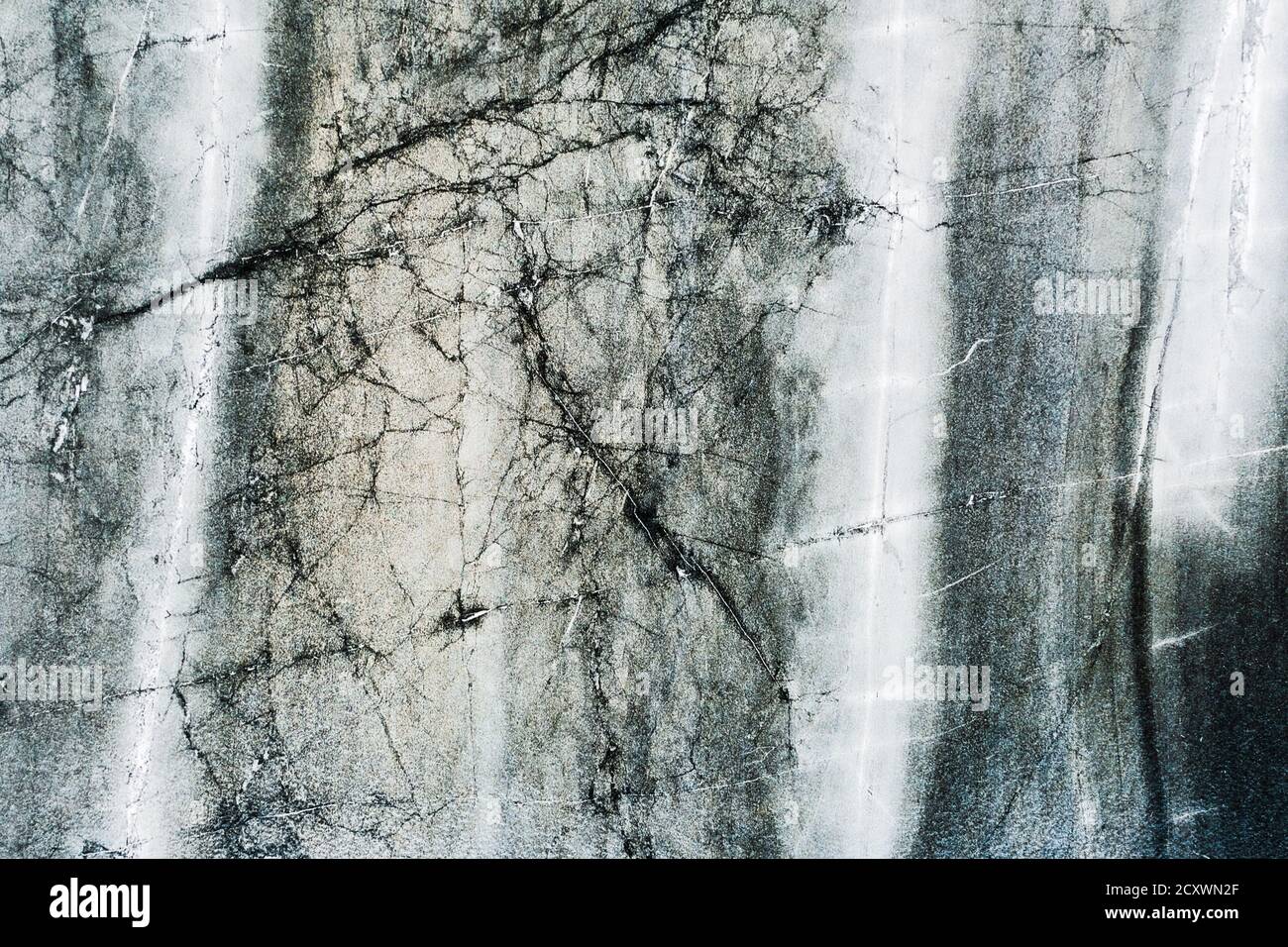 Knackiger Abstrakter Hintergrund. Zerkratzte Grunge Marmor Raue Oberflächenstruktur Stockfoto