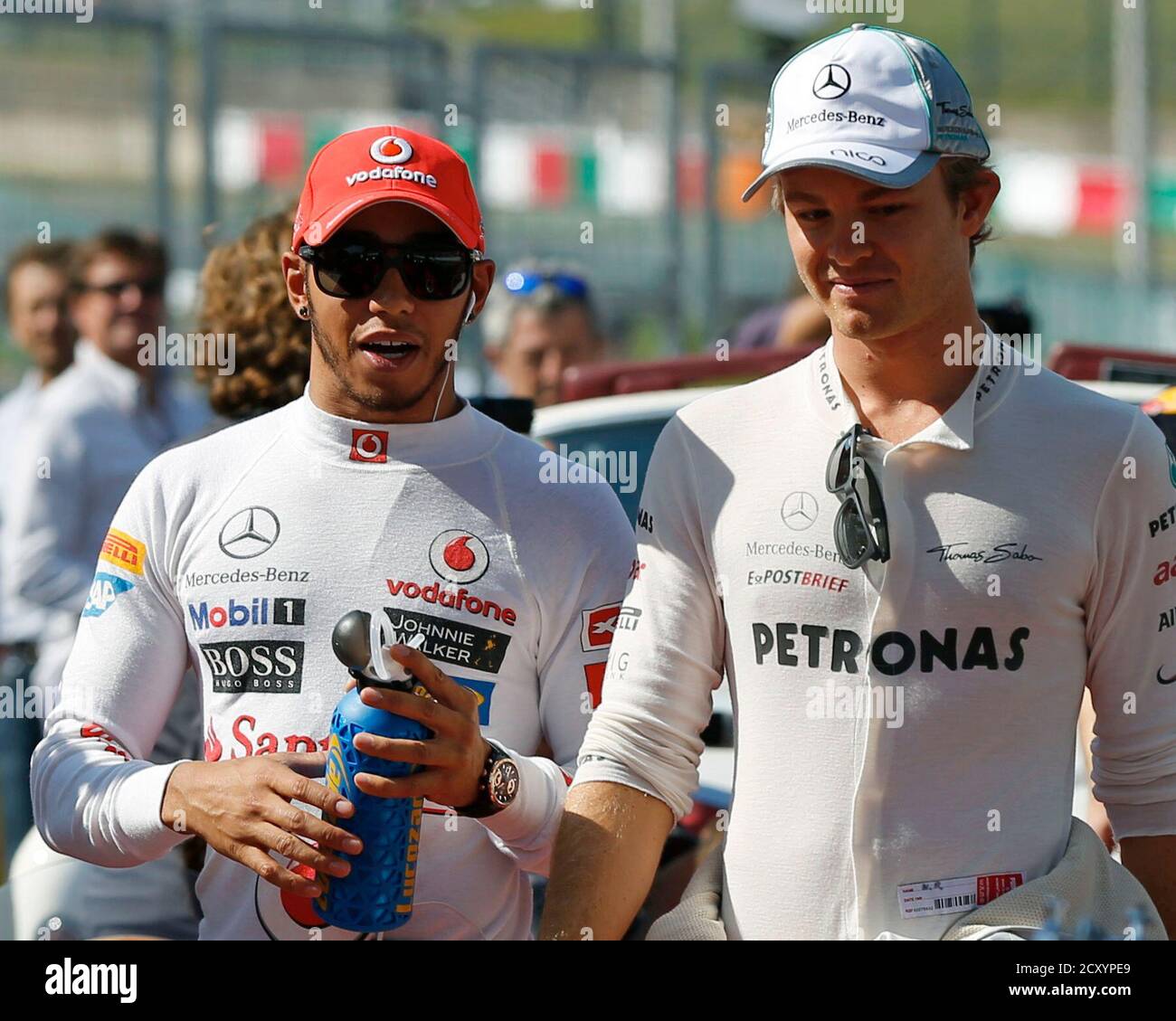 Formula One Mclaren Mercedes Drivers Stockfotos Und Bilder Kaufen Alamy