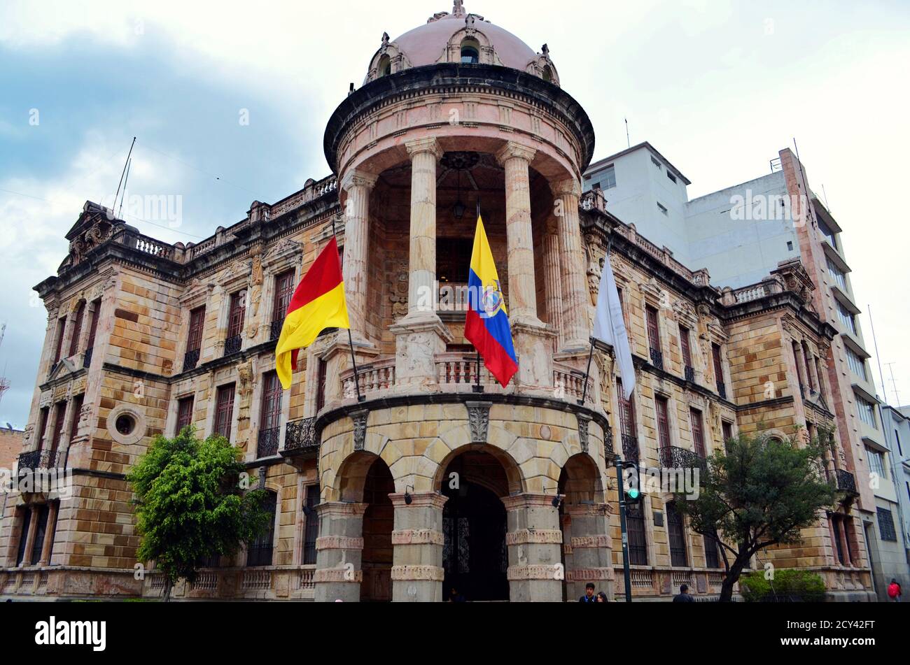 Cuenca, Ecuador - El Museo de Esqueletologia Stockfoto