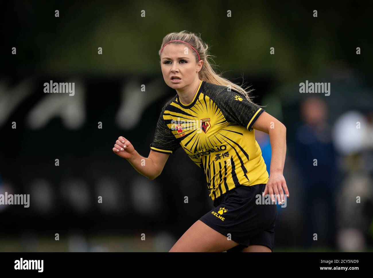 Sarah Wiltshire von Watford Frauen während der FA Women National Ligaspiel zwischen Watford Women und Oxford United Women at Die Orbital-Verbindungselemente Stad Stockfoto