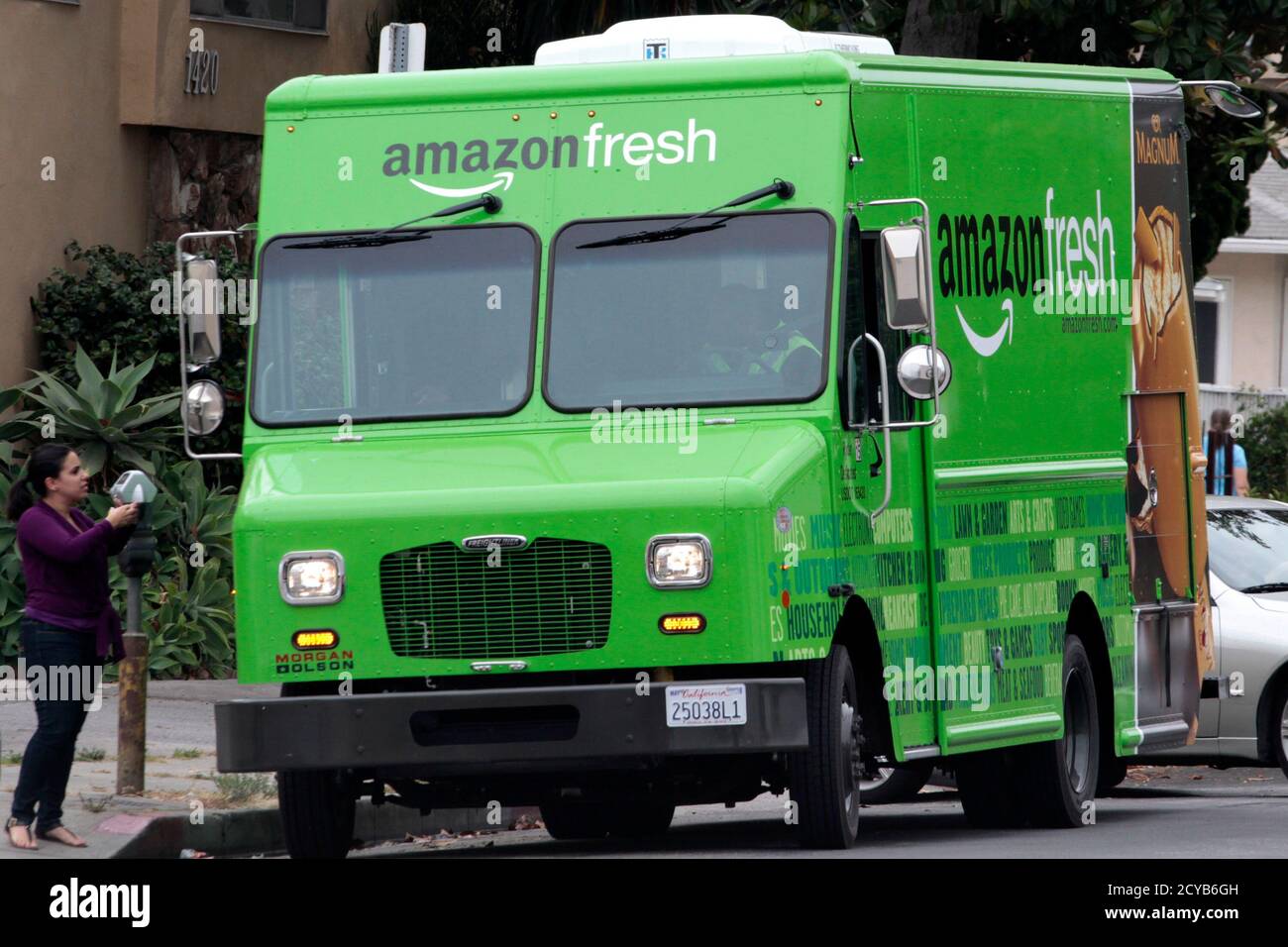 Amazon Fresh Delivery Stockfotos und -bilder Kaufen - Alamy
