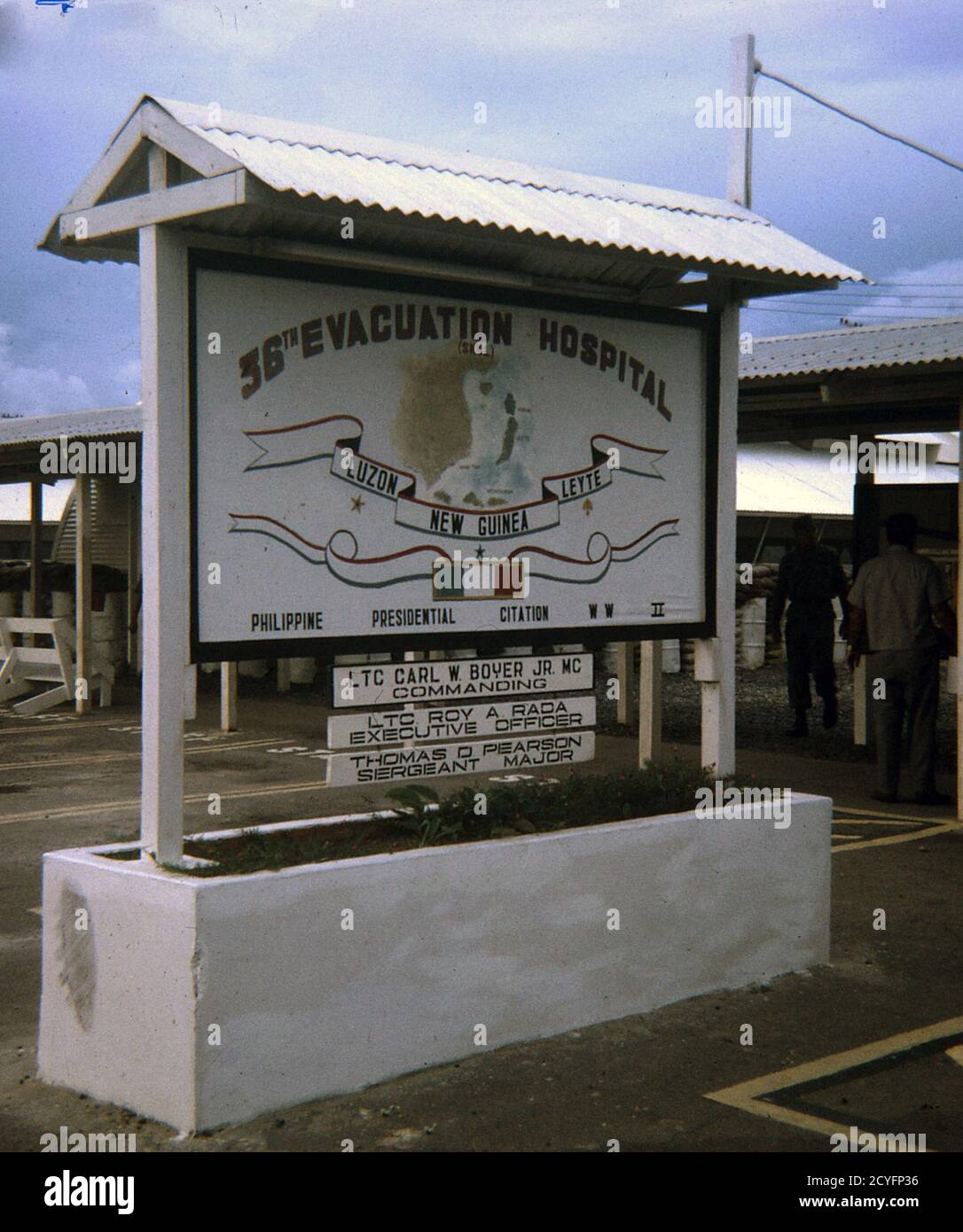 USA Vietnam-Krieg / Vietnamkrieg - 36. Evakuierungskrankenhaus Vung Tau Stockfoto