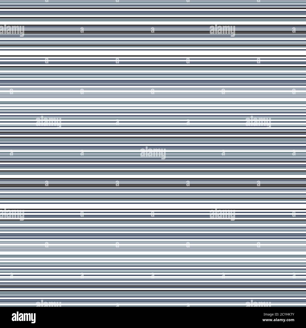 Nahtloses Muster mit horizontalen farbigen Linien Stock Vektor