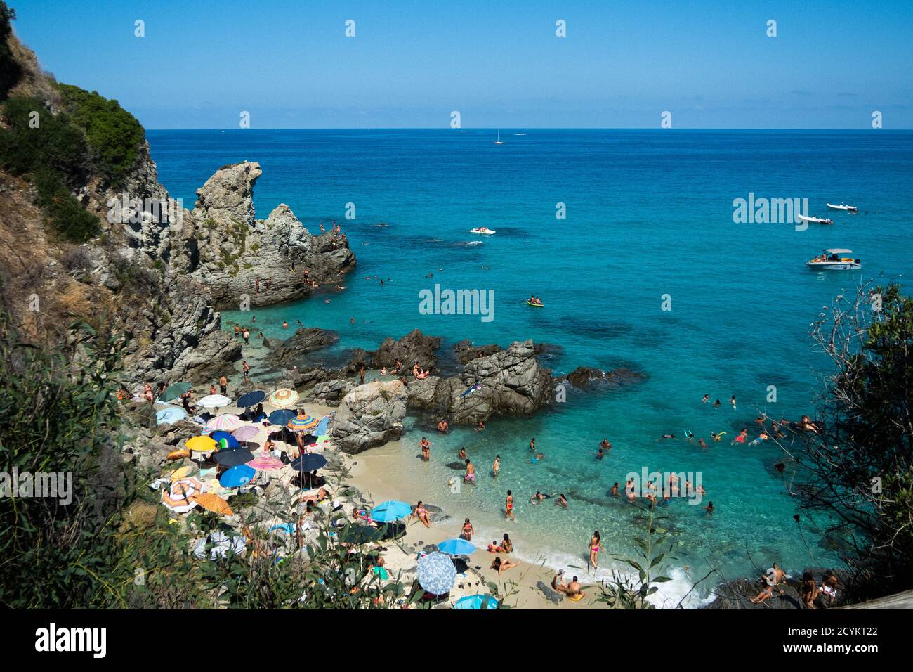 Zambrone, Kalabrien, Italien Stockfoto