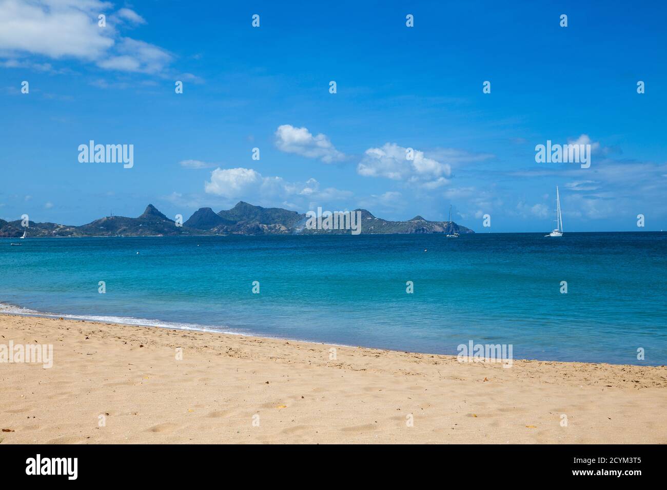 St. Vincent und die Grenadinen, Mayreau, Saline Bay Stockfoto