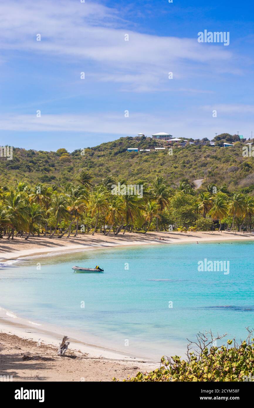 St. Vincent und die Grenadinen, Mayreau, Saltwhistle Bay Stockfoto