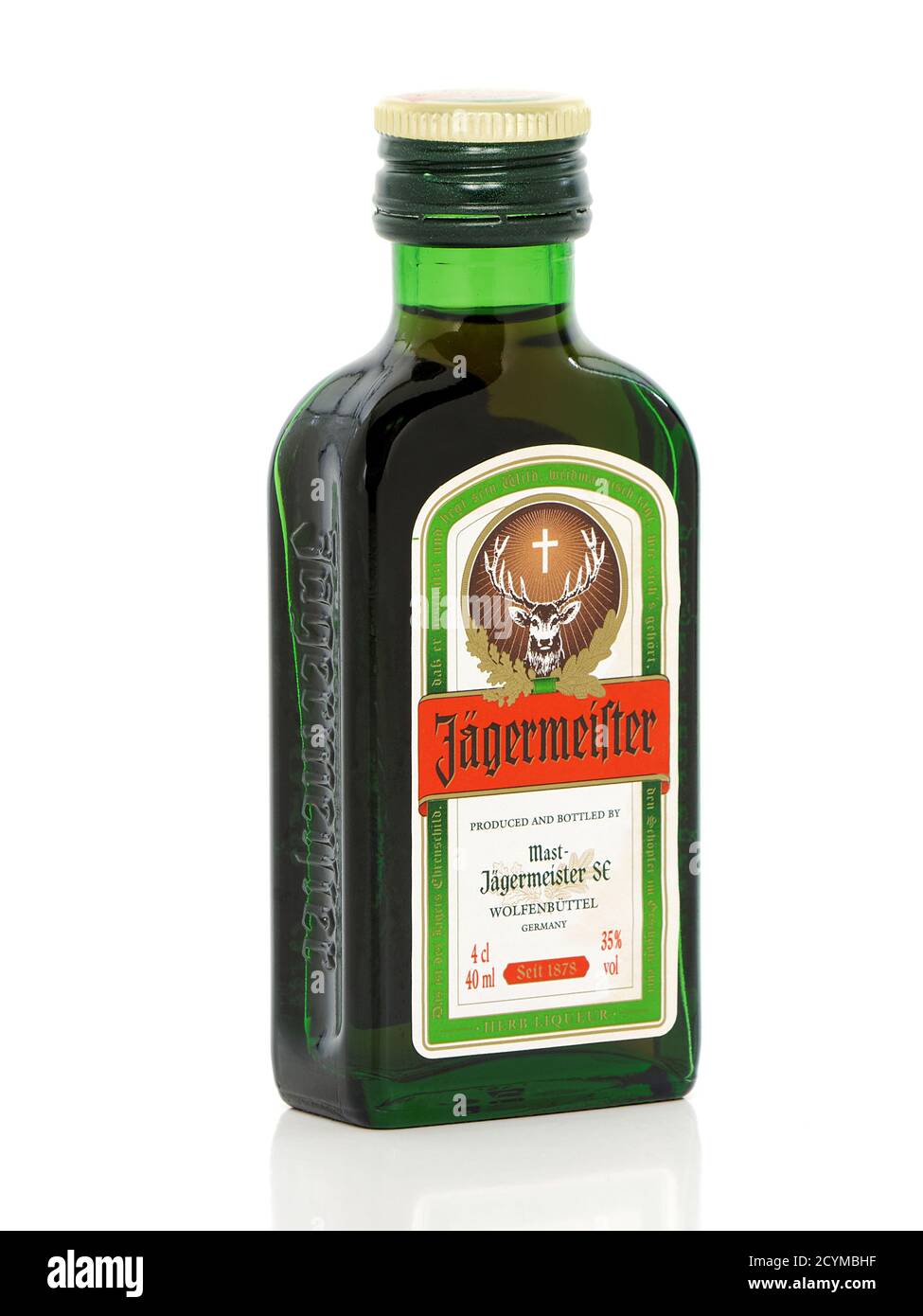 Jagermeister Flasche Stockfotos Und Bilder Kaufen Alamy