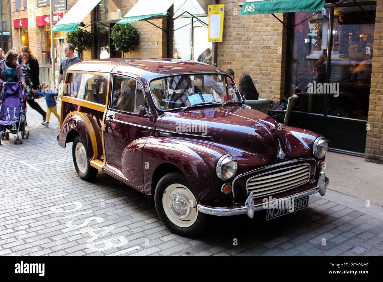 Altes Auto, London, Großbritannien Stockfoto