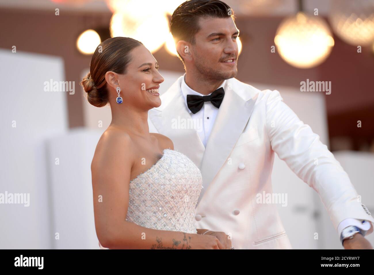 Beatrice Valli nimmt an der Miss MARX-Premiere während der 77. Filmfestspiele Venedig 2020 Teil. Stockfoto