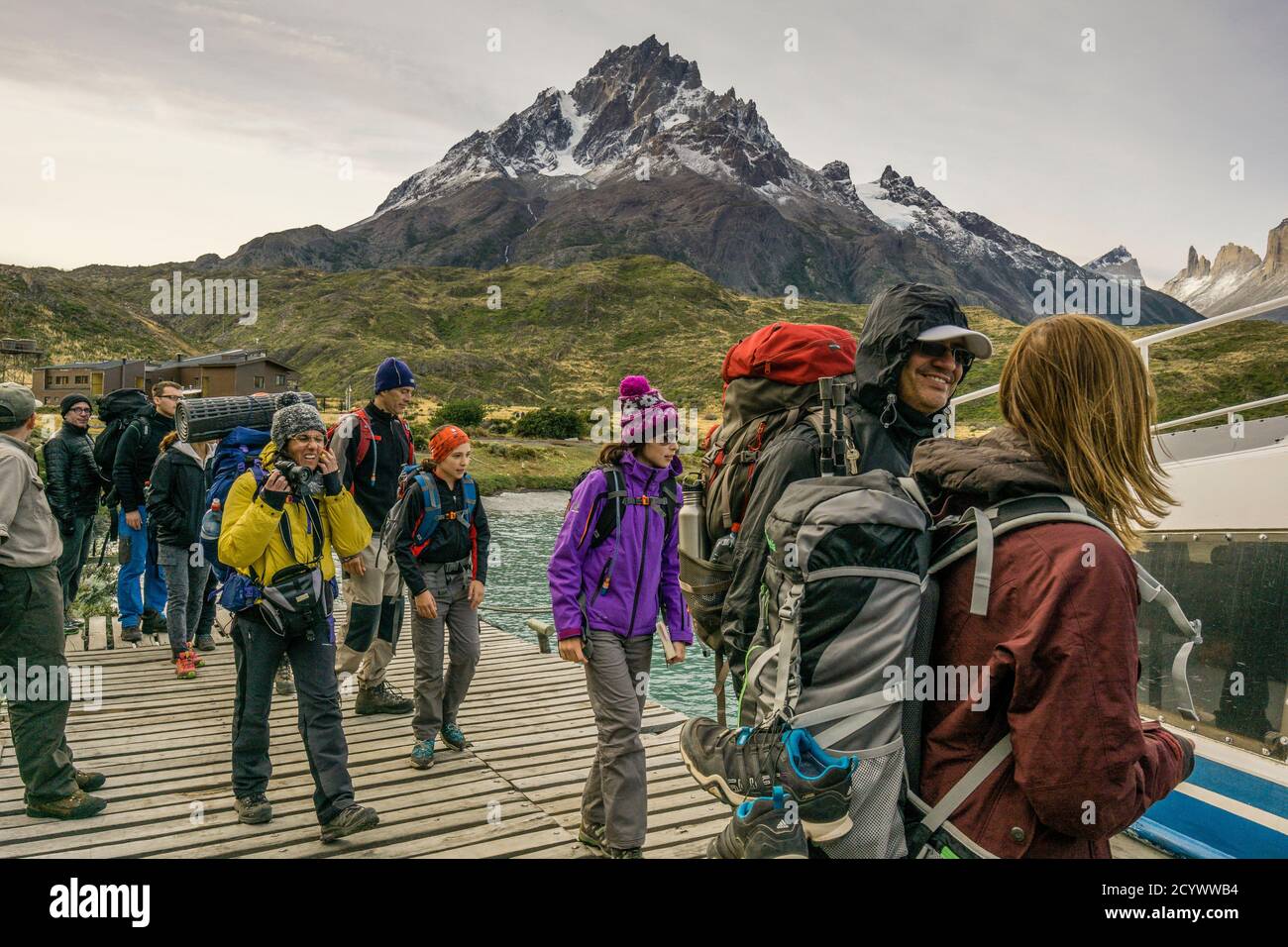 lago Pehoé, Trekking W, Parque nacional Torres del Paine,Sistema