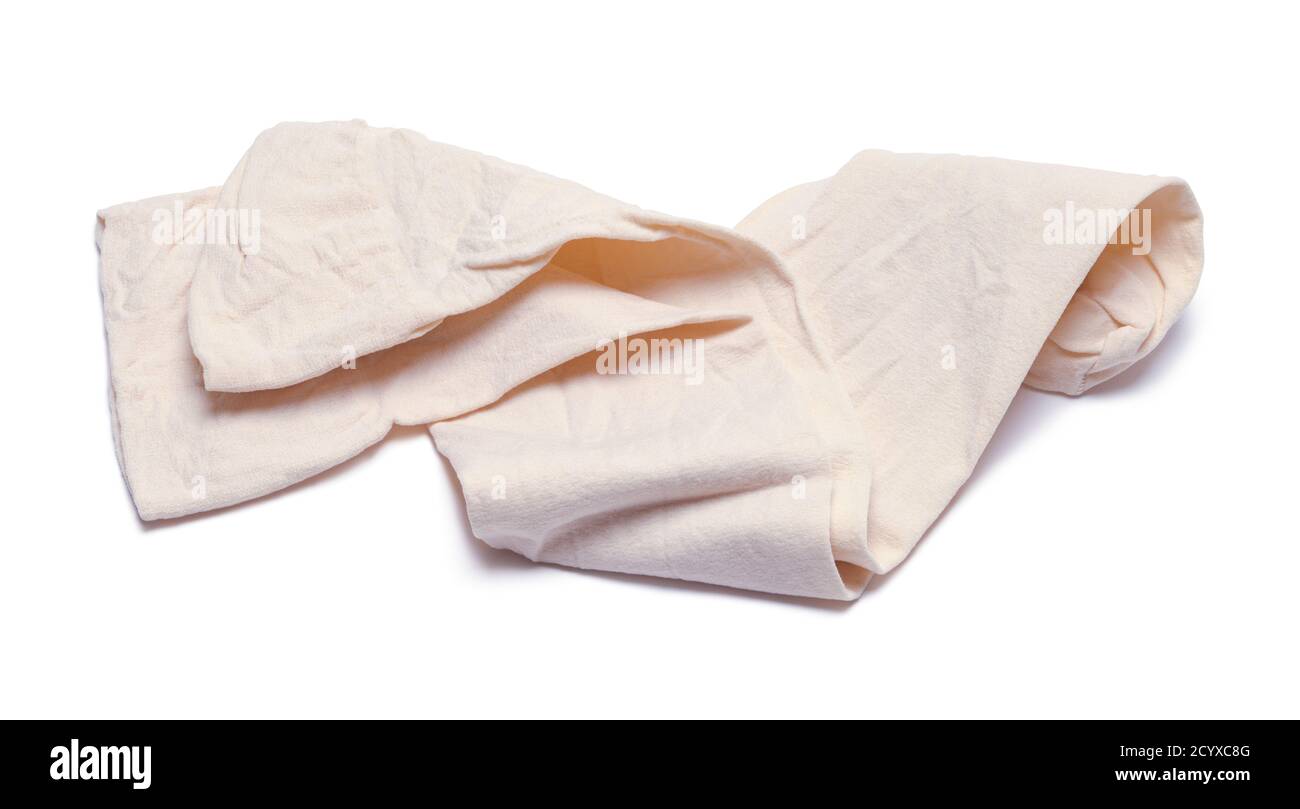Paar Mädchen Socken isoliert auf weißem Hintergrund. Stockfoto