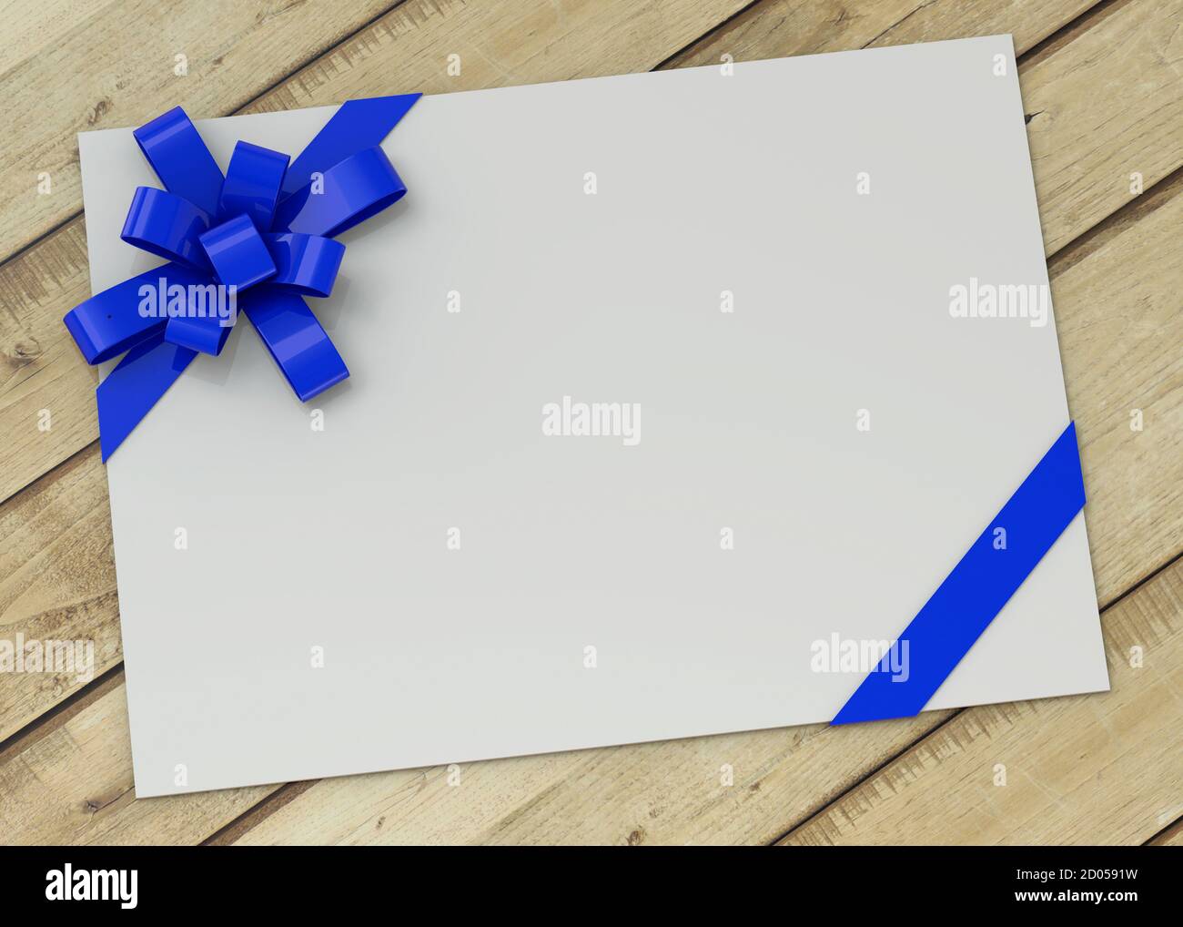 Grußkarte - 3D Stockfoto