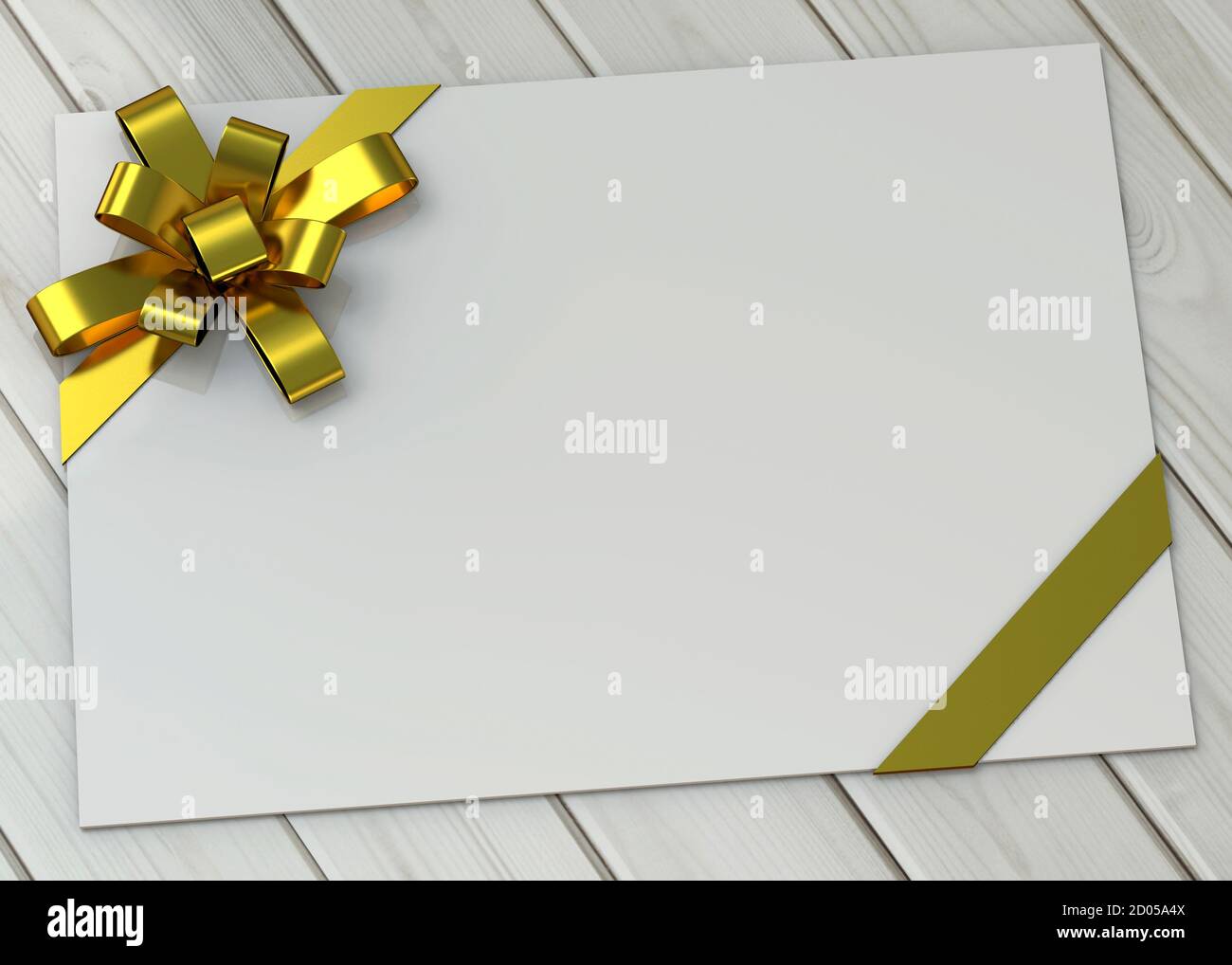 Grußkarte - 3D Stockfoto