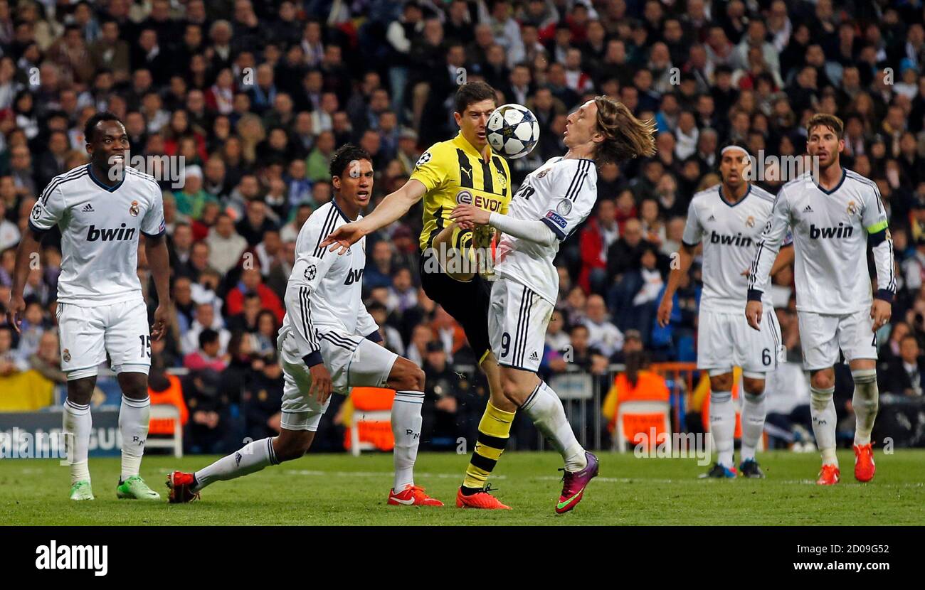 Raphael Varane Sergio Ramos During Stockfotos Und Bilder Kaufen Alamy