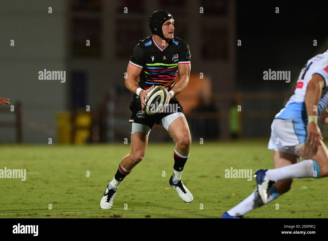 Carlo Canna (Zebre) während Zebre gegen Cardiff Blues, Rugby Guinness Pro 14, parma, Italien, 02. Oktober 2020 Stockfoto