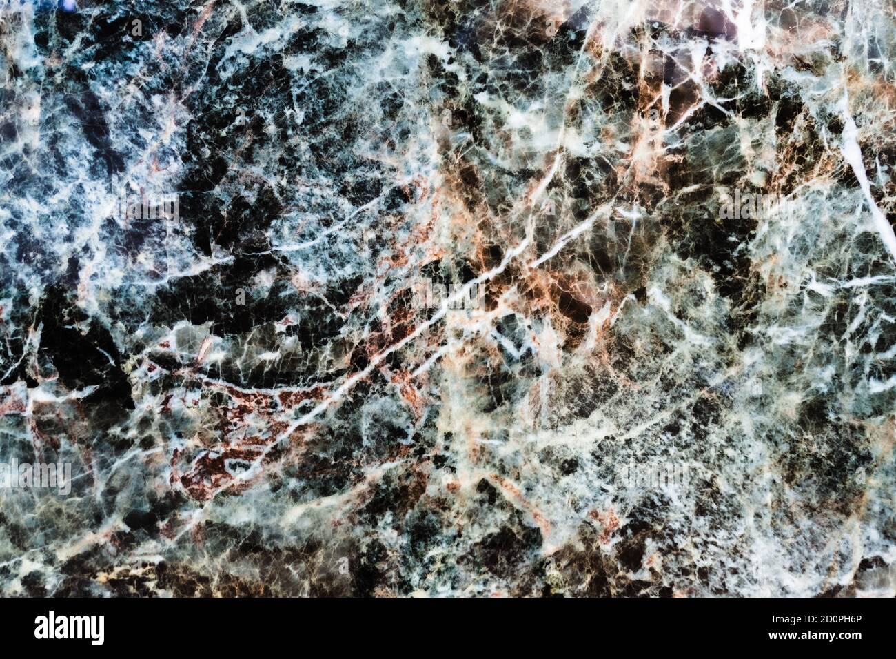 Rostiger Marmor Stein Textur und Oberfläche Hintergrund. Abstraktes Design Mit Dekorativem Stein Stockfoto