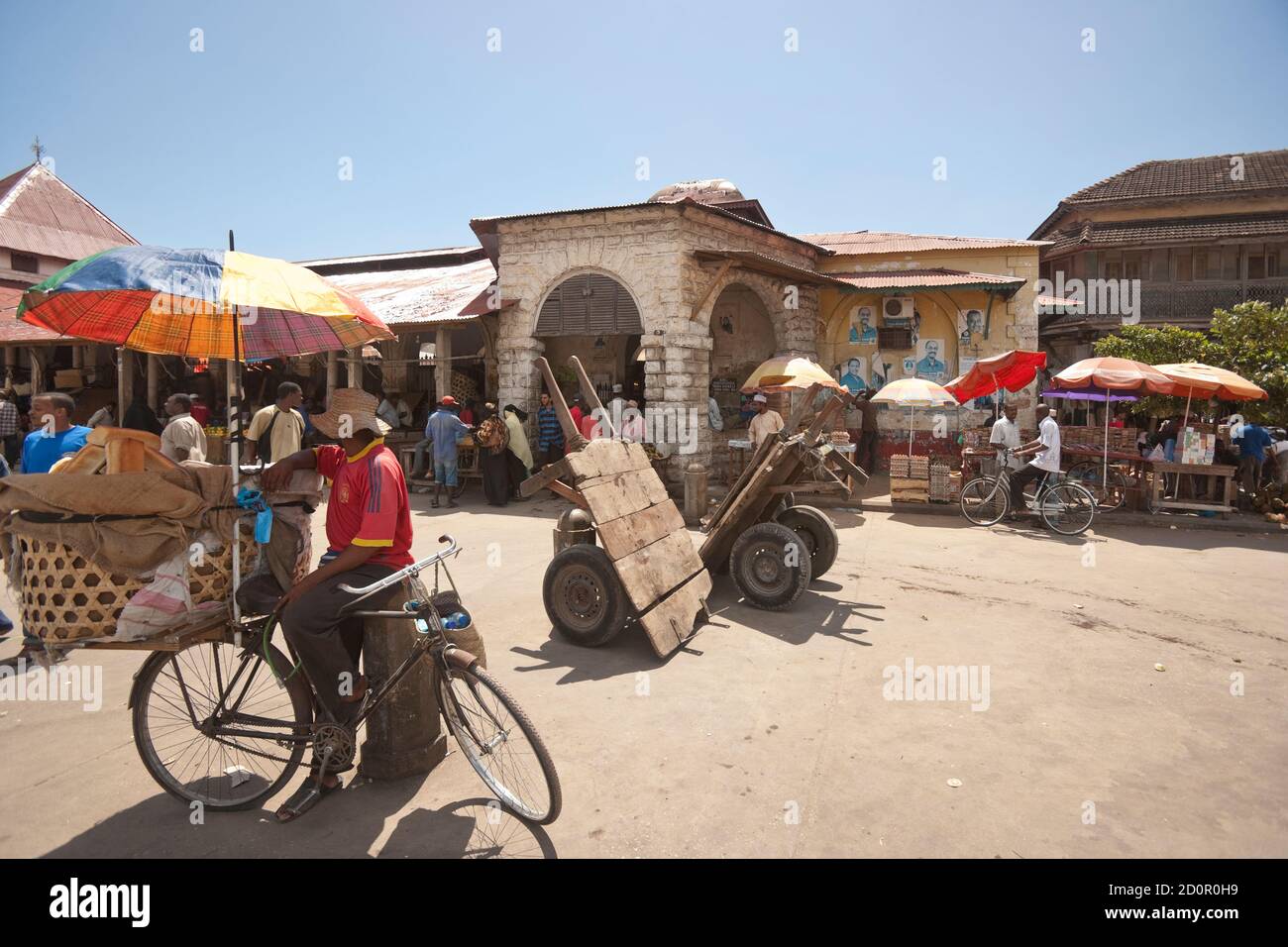 Stone Town; Sansibar, Tansania Stockfoto