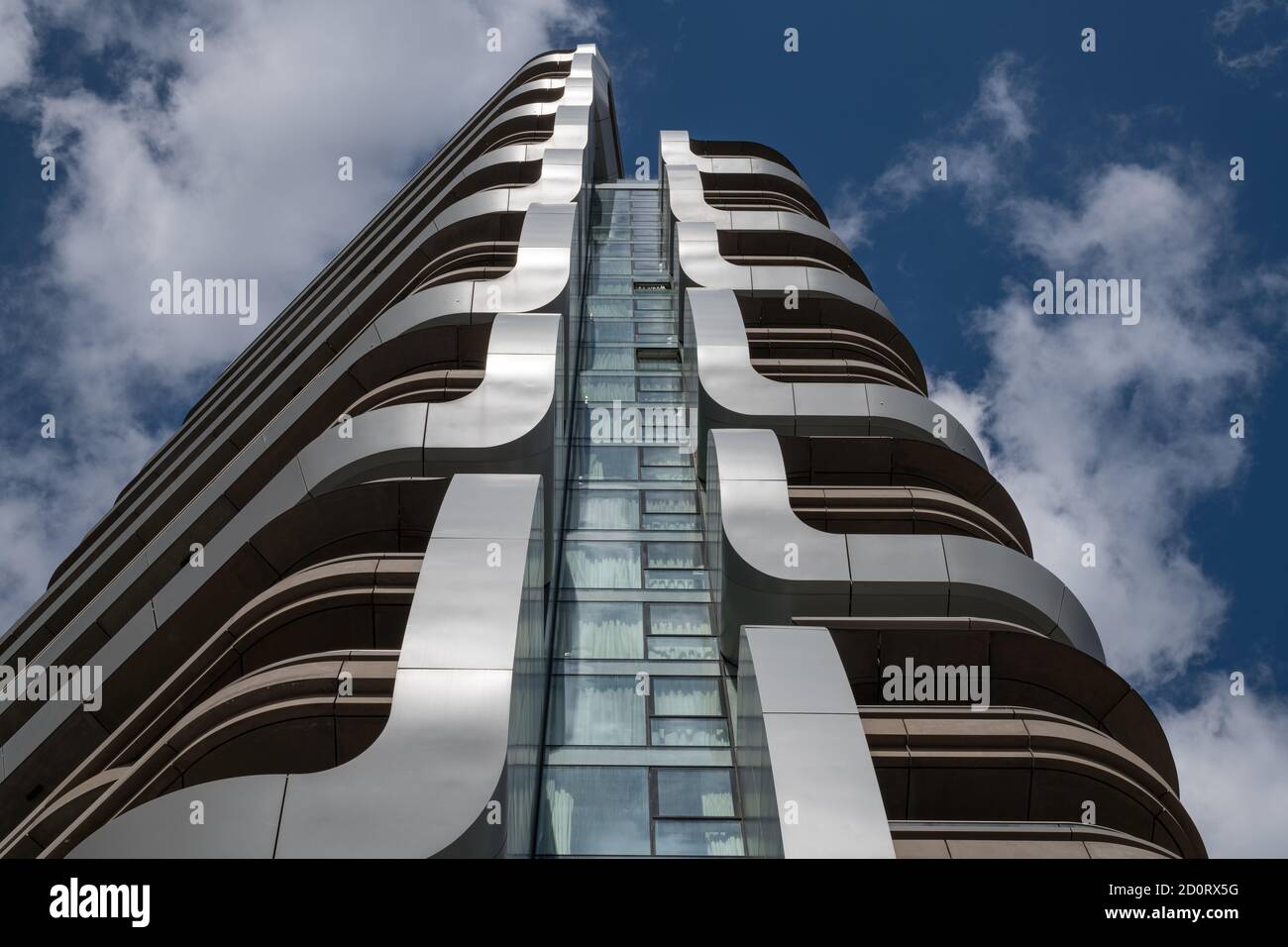 Canaletto Tower luxuriöser Wohnturm zwischen Islington und Shoreditch, London, Großbritannien Stockfoto