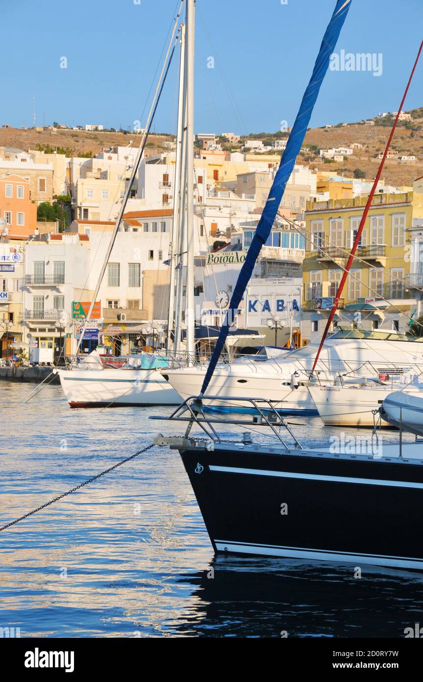 Syros, Griechenland eine griechische Insel der Kykladen Stockfoto