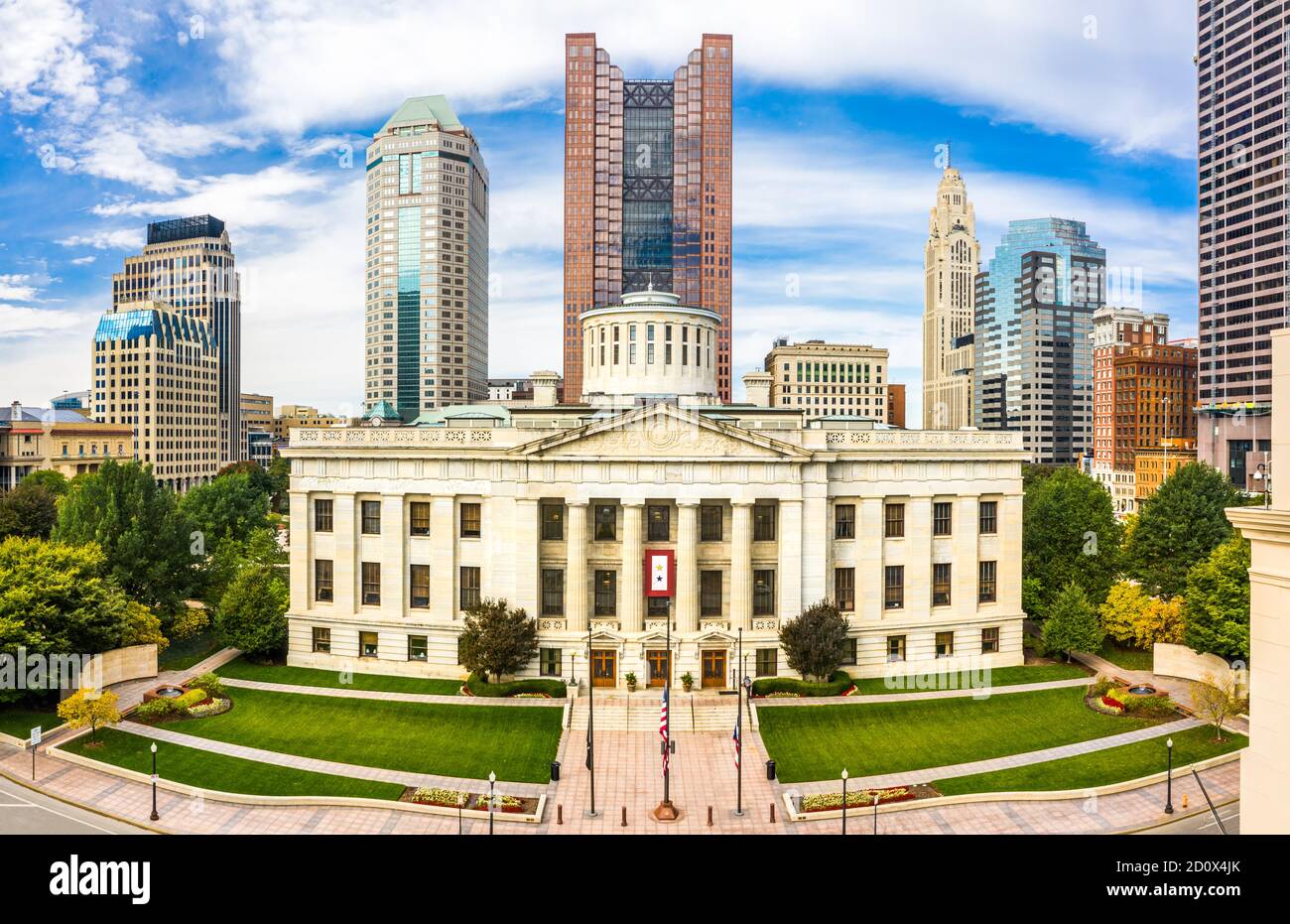 Ohio State House, in Columbus Stockfoto